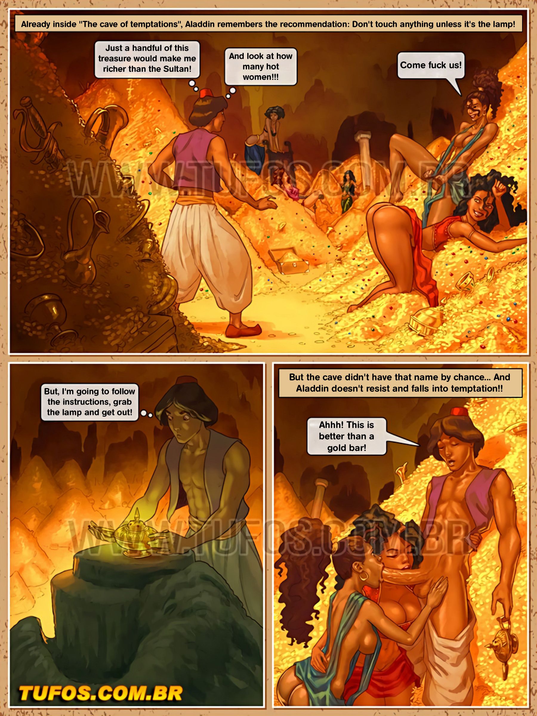 Tales Grandma Doesn’t Tell [WC | TF] 7 . Tales Grandma Doesn't Tell - Aladdin - Chapter 7 [WC | TF] – page 7