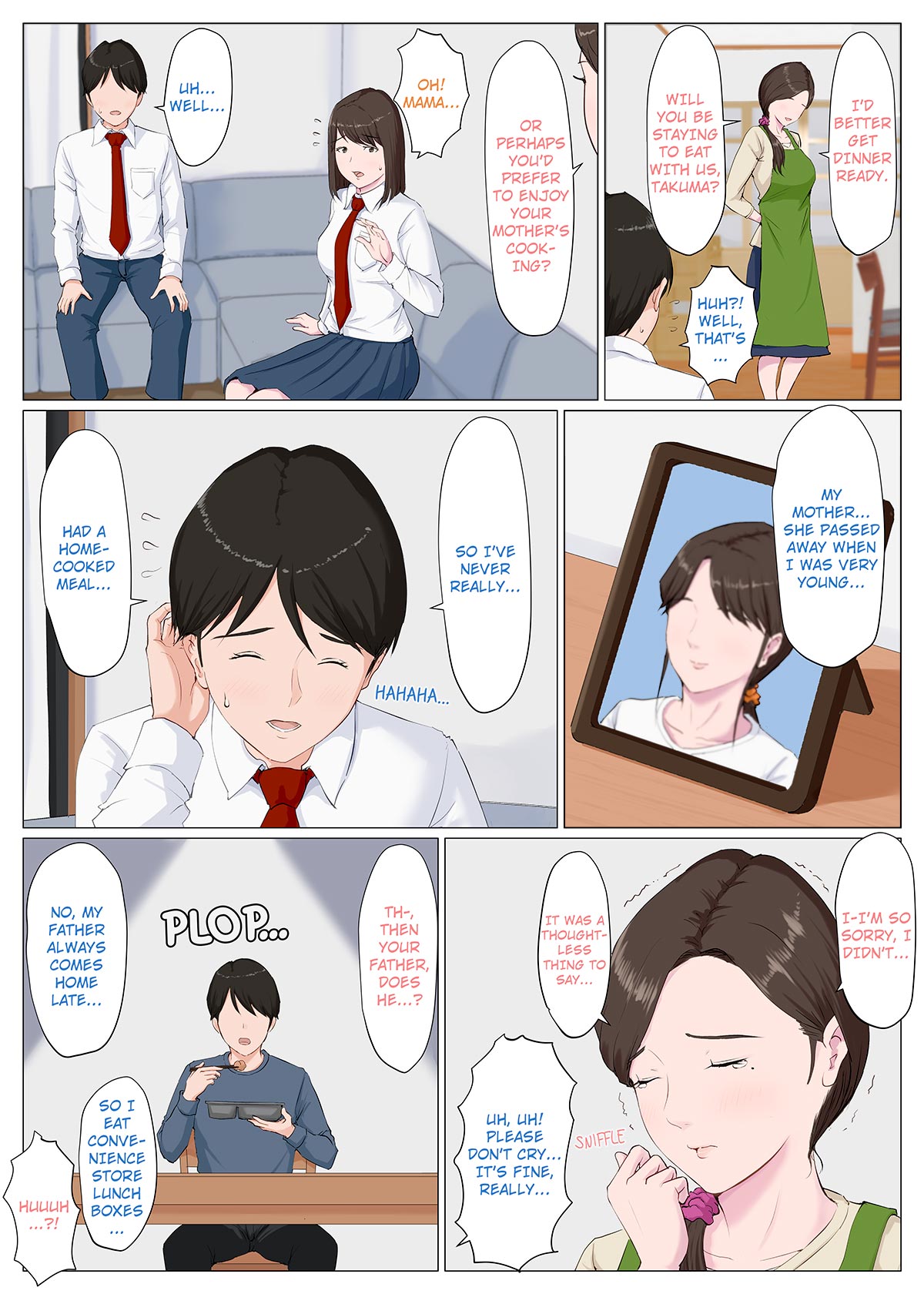 A Motherly Woman [Horsetail] 1 . A Motherly Woman - Chapter 1 [Horsetail] – page 6