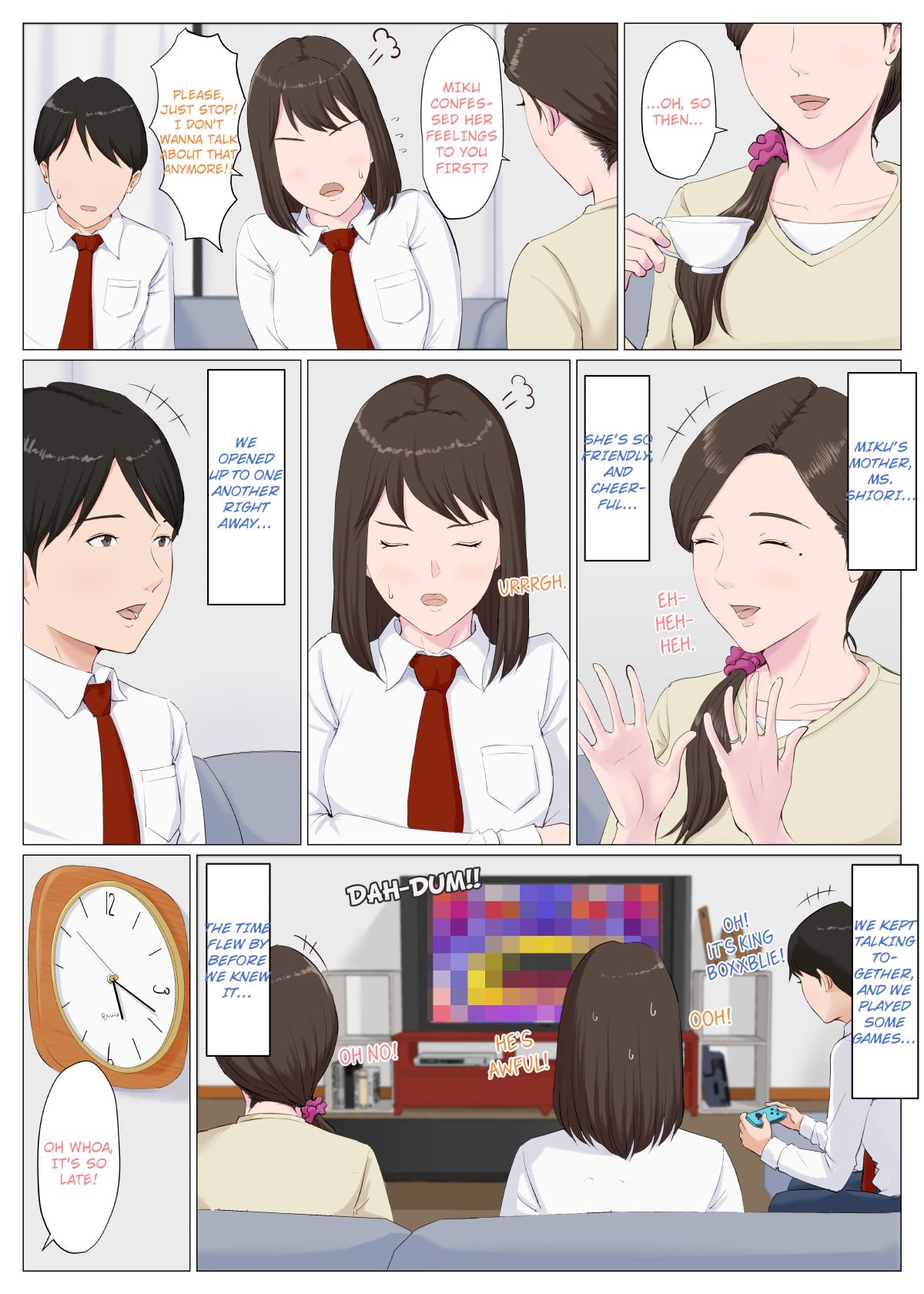 A Motherly Woman [Horsetail] 1 . A Motherly Woman - Chapter 1 [Horsetail] – page 94