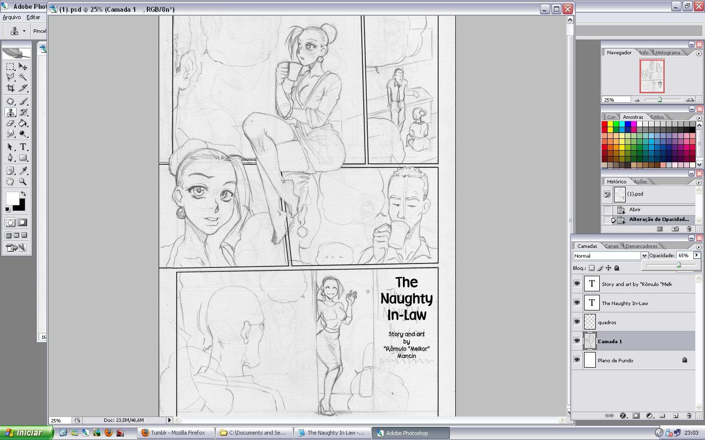 Artwork,Sketches, and Pinups [Romulo Melkor Mancin] 1 . Old Sketches - [Romulo Melkor Mancin] – page 18