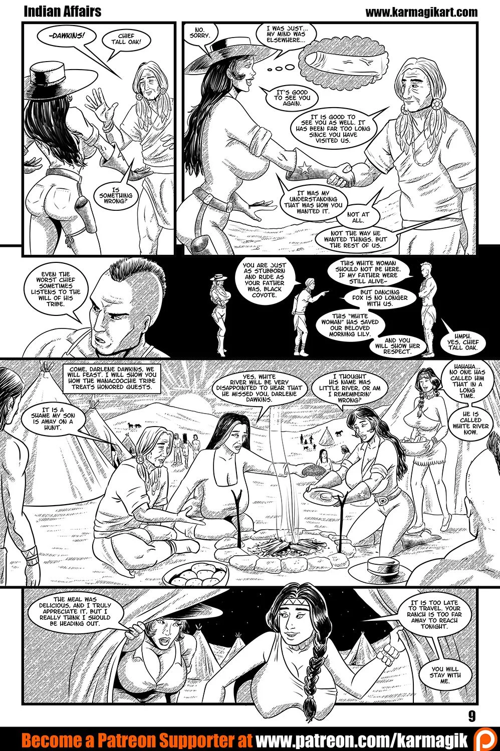 The Cowgirls Of The Double D Ranch [Karmagik] 2 . Indian Affairs - [Karmagik] – page 11