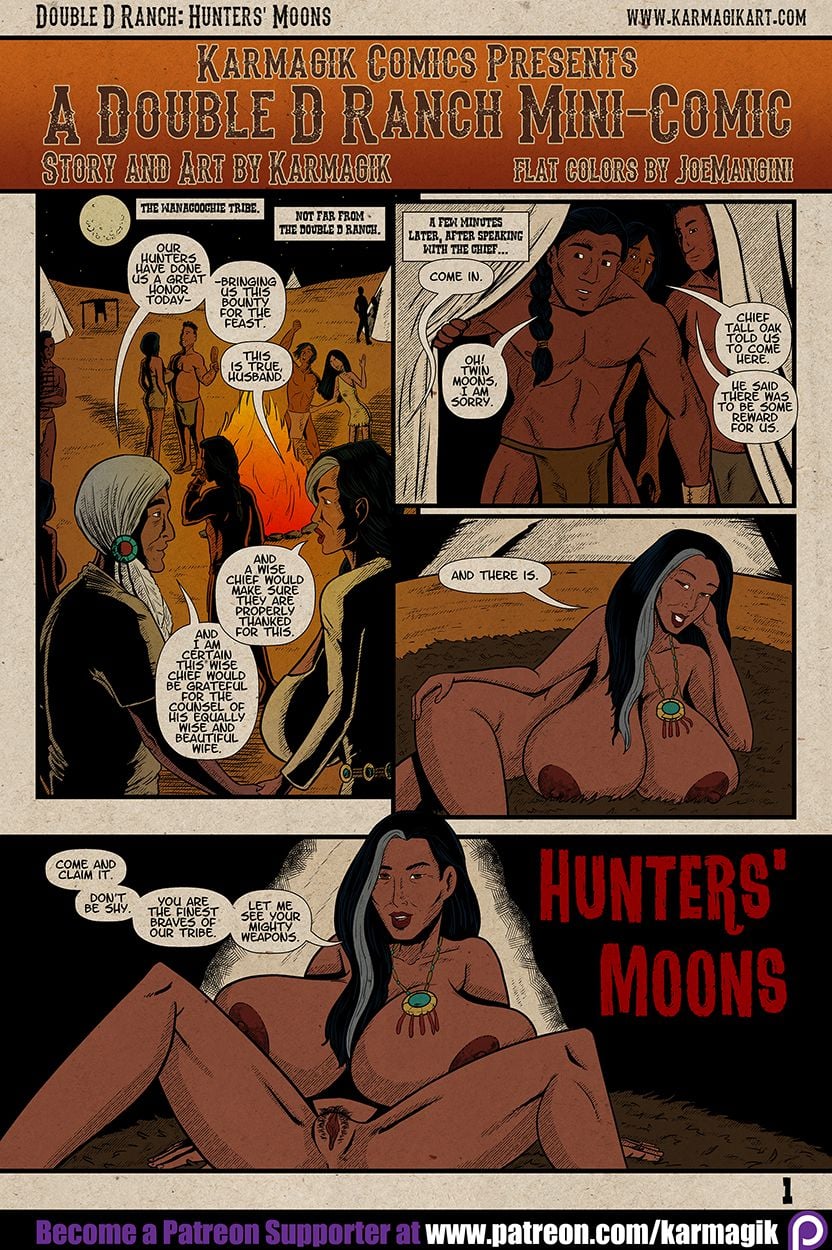 The Cowgirls Of The Double D Ranch [Karmagik] 0.2 . Hunter's Moon - [Karmagik] – page 1