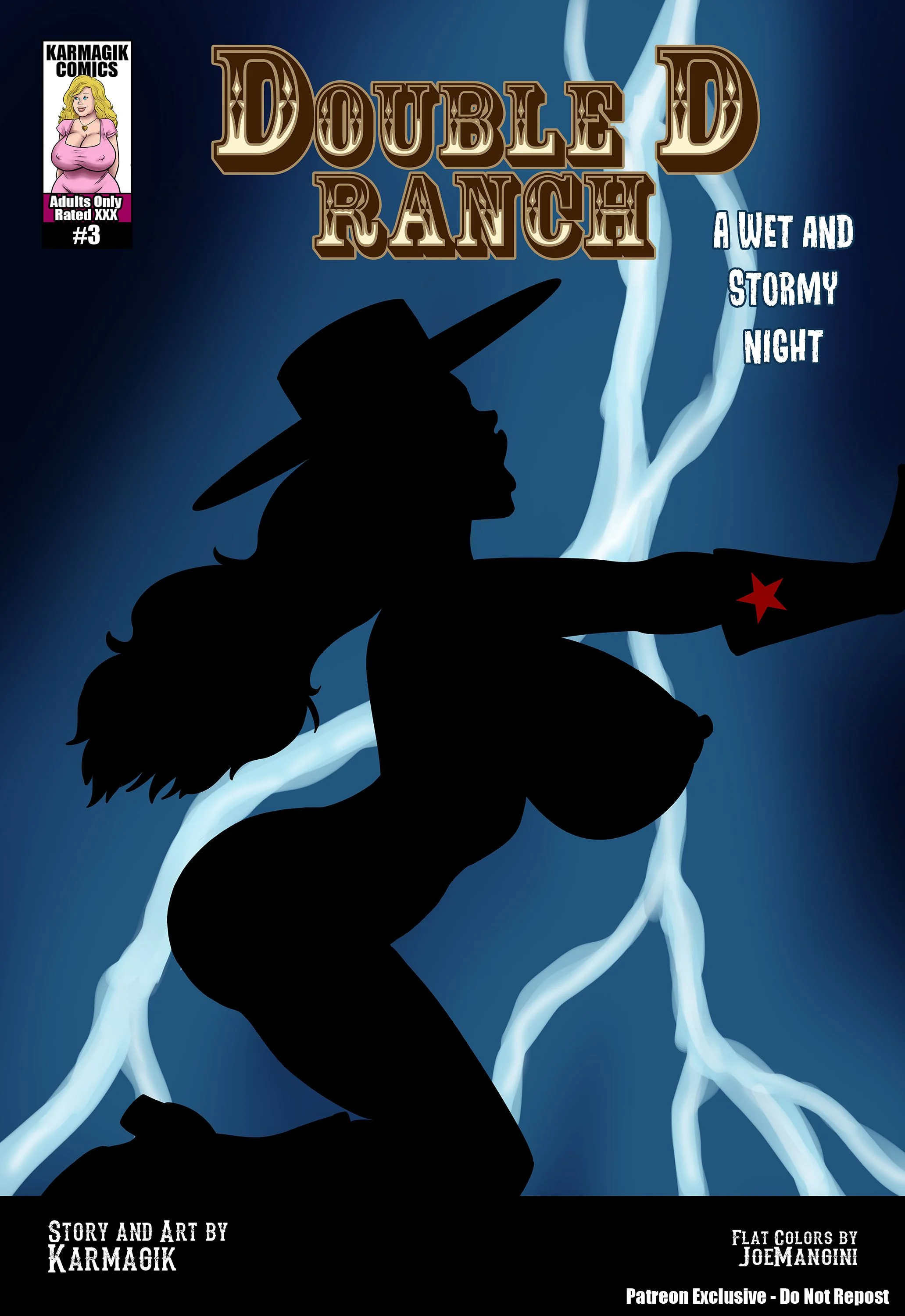 The Cowgirls Of The Double D Ranch [Karmagik] 3 . A Wet And Stormy Night - [Karmagik] – page 2