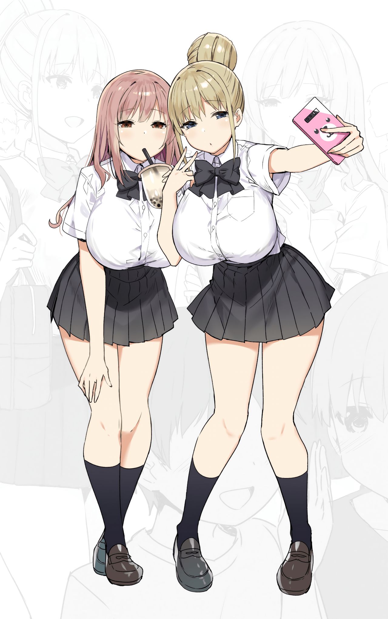 Joshi Kōsei Rich Thots [Sky] 1 . Joshi Kōsei Rich Thots - Colored - Chapter 1 [Sky] – page 2
