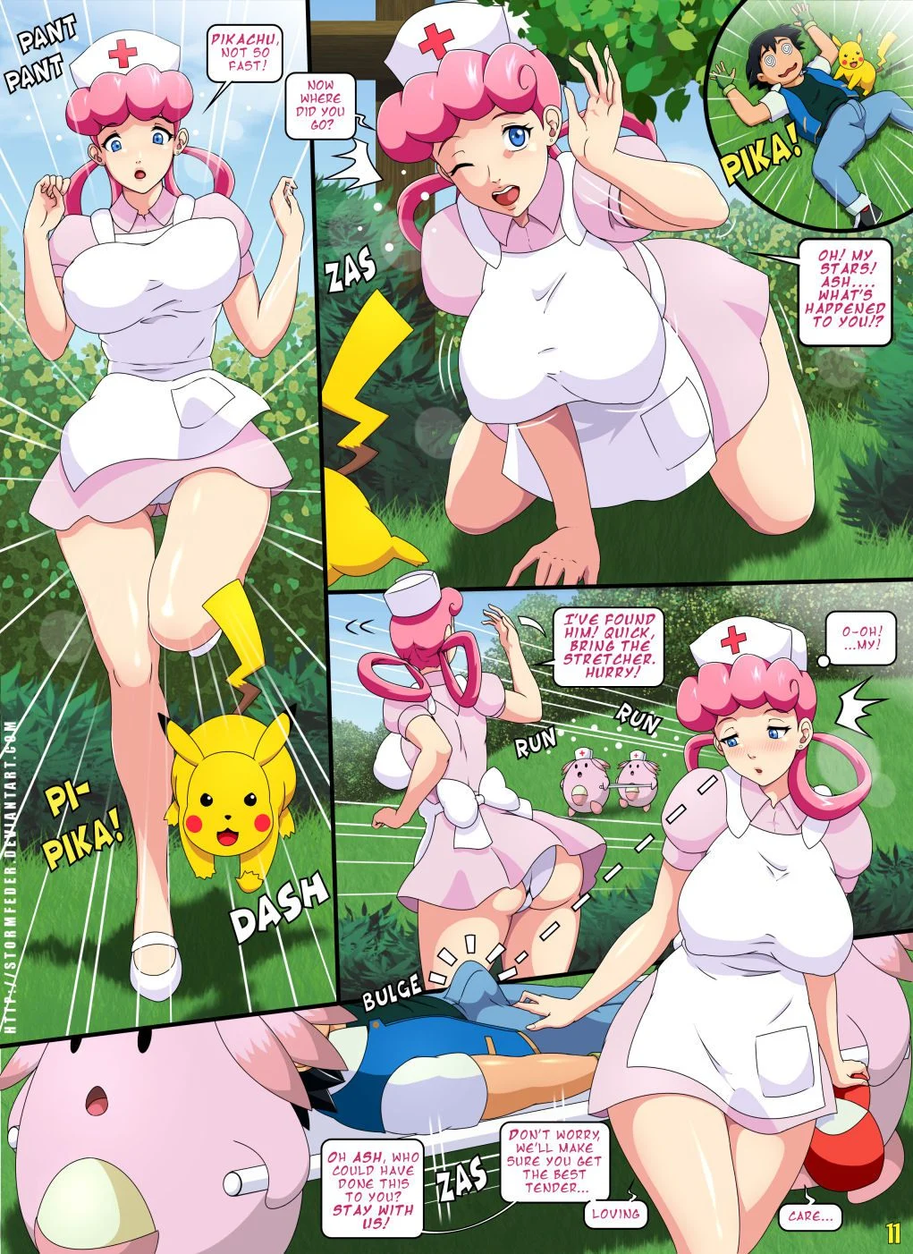 Pokefairies (Pokemon) [StormFedeR] 1 . Pokefairies - Chapter 1 (Pokemon) [StormFedeR] – page 11