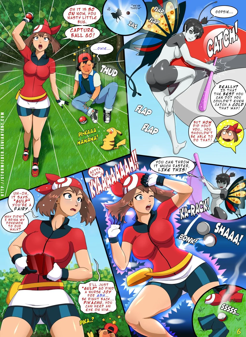 Pokefairies (Pokemon) [StormFedeR] 1 . Pokefairies - Chapter 1 (Pokemon) [StormFedeR] – page 6