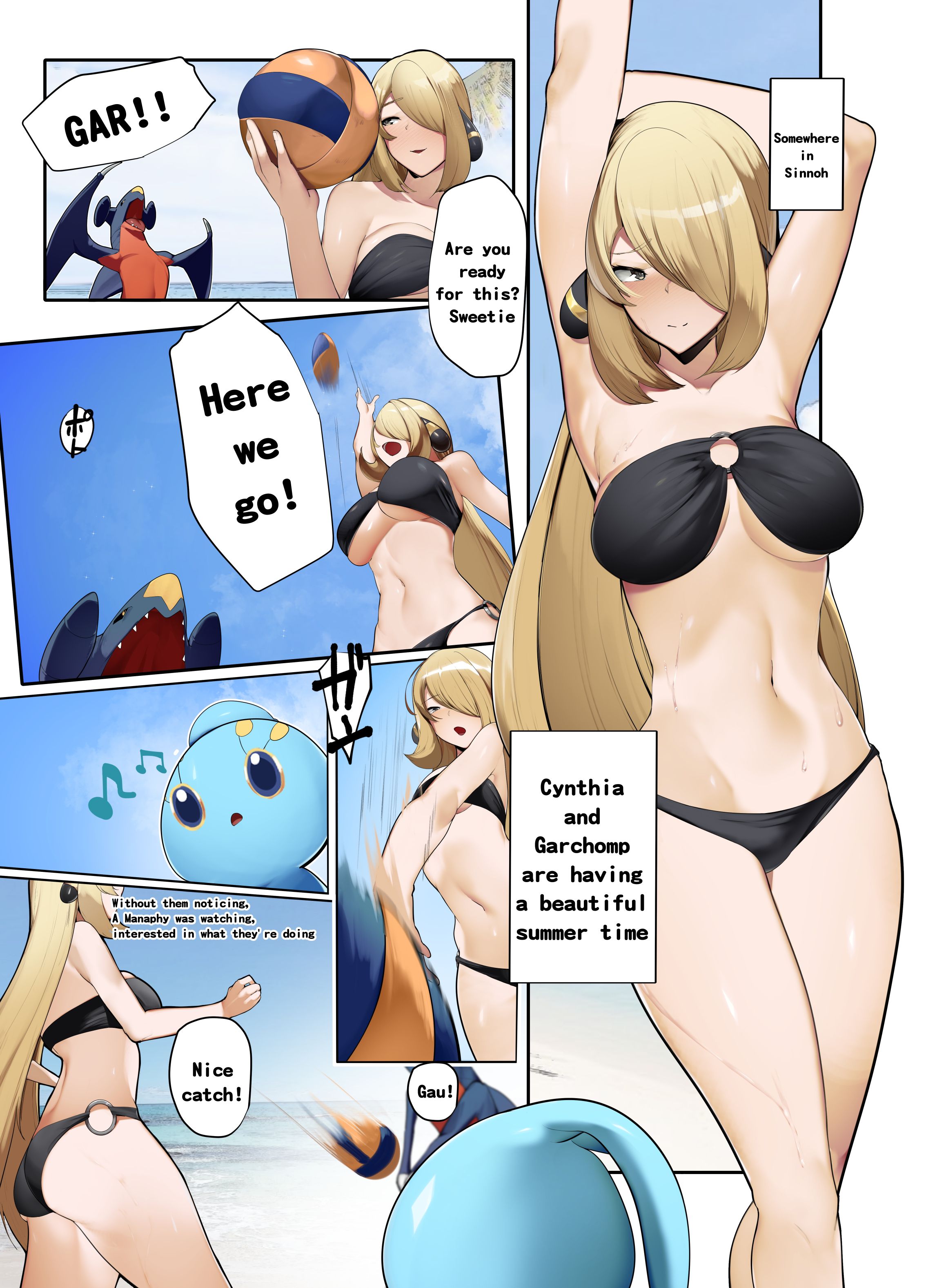 Garchomp’s Day Out (Pokemon) [YuuYuu , TSFSingularity] 1 . Garchomp's Day Out  - Chapter 1 (Pokemon) [YuuYuu , TSFSingularity] – page 3