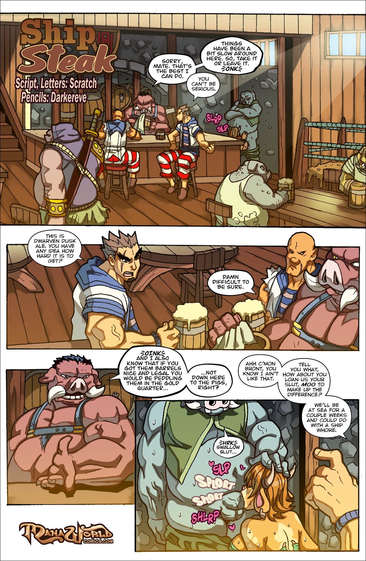Ship Steak [DarkerEve] 1 . Ship Steak - Chapter 1 [DarkerEve] – page 1