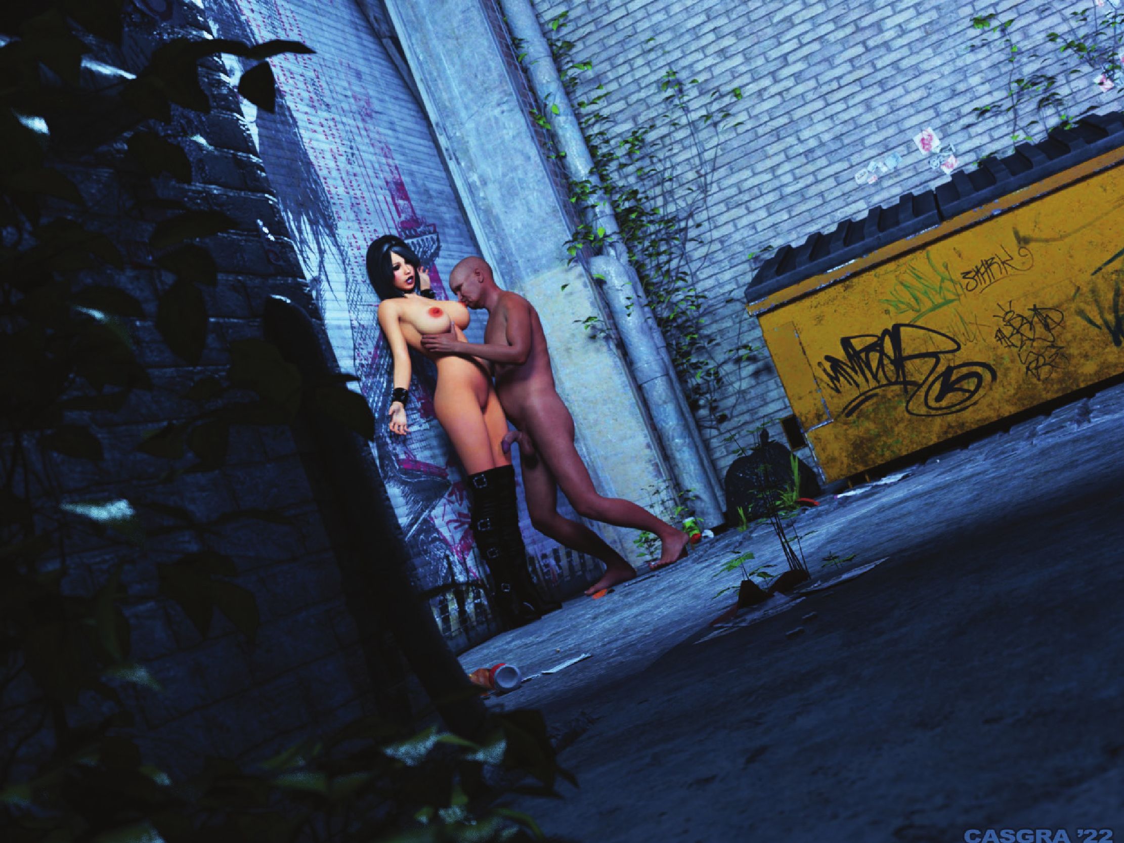 Dark Alley Lover [Casgra] 3.2 . Dark Alley Lover - Textless - Chapter 3 [Casgra] – page 47