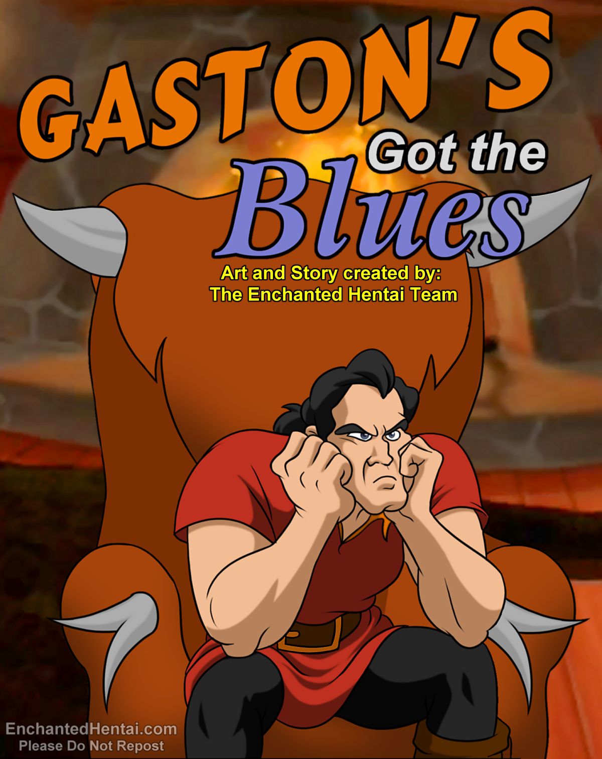 Gaston’s Got The Blues [EnchantedHentai] 1 . Gaston's Got The Blues - Chapter 1 [EnchantedHentai] – page 1