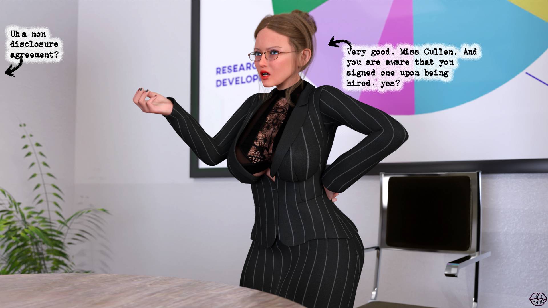 Tangled Transactions [Nonsane] 1.1 . Tangled Transactions - Futanari - Chapter 1 [Nonsane] – page 5