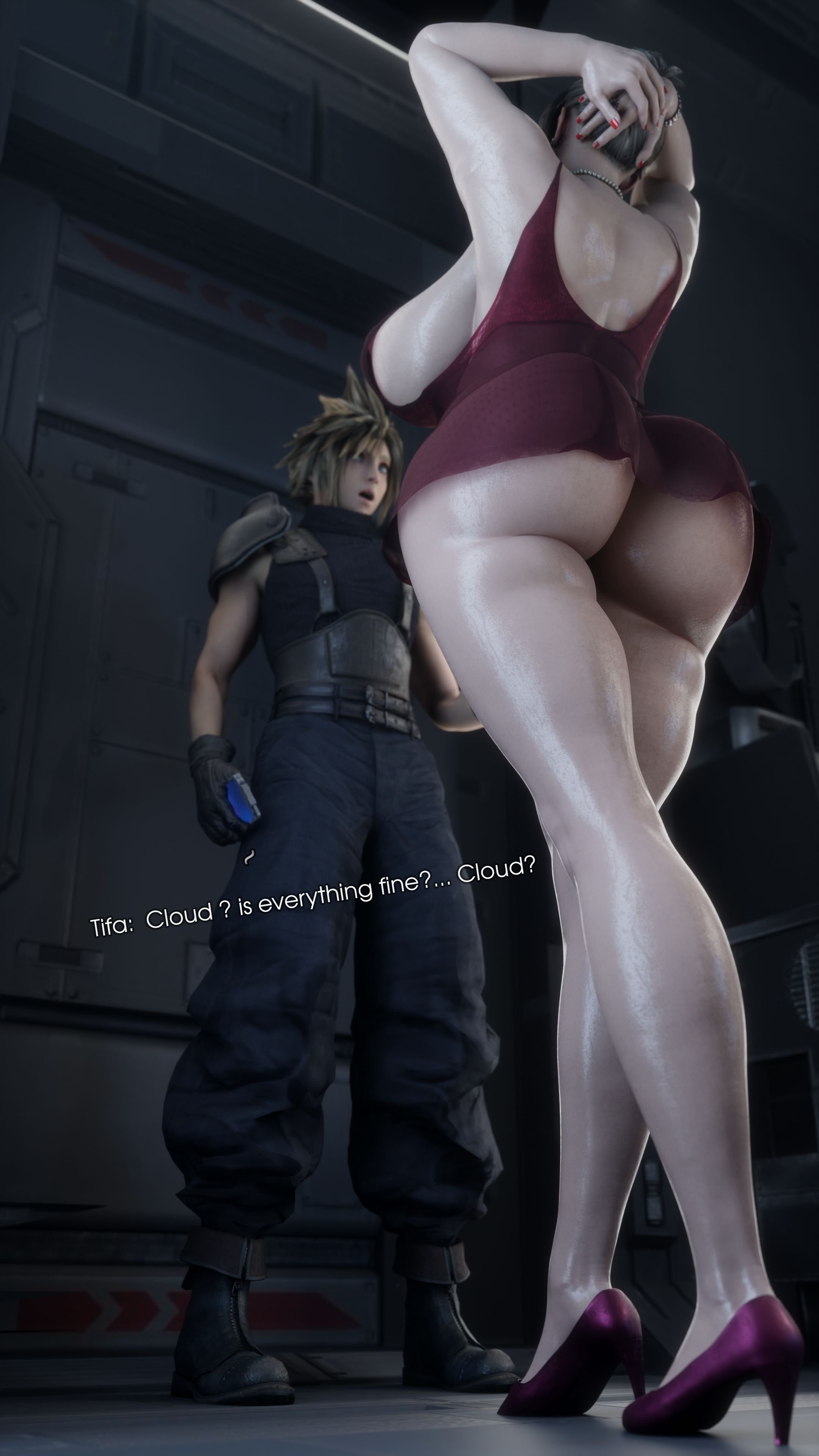 Scarlet (Final Fantasy VII) [PervertMuffinMajima] 1 . Scarlet - Chapter 1 (Final Fantasy VII) [PervertMuffinMajima] – page 7