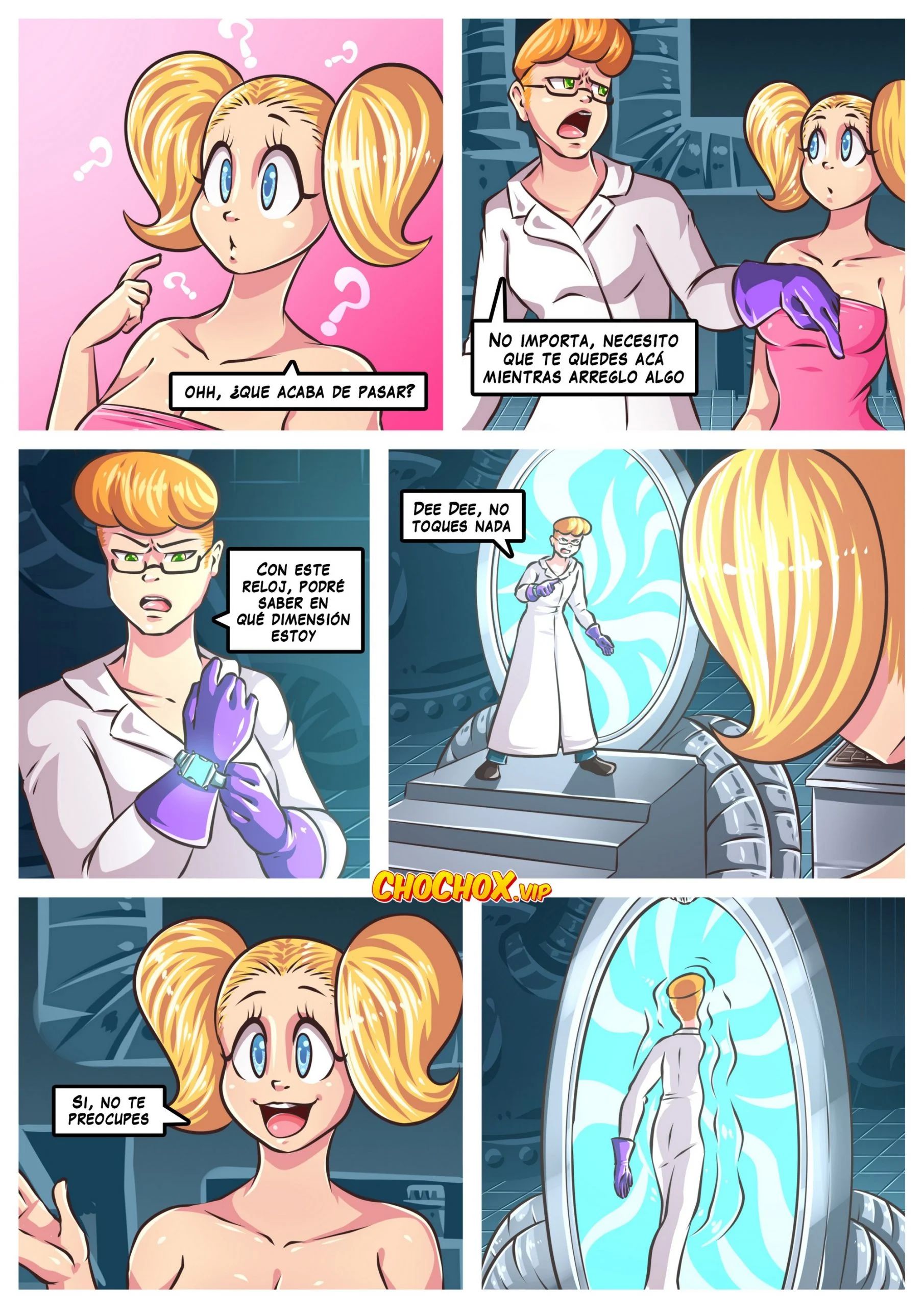 Between Dimensions (Dexter’s Laboratory) [Crock Comix] 1 . Between Dimensions - SPANISH - Chapter 1 (Dexter’s Laboratory) [Crock Comix] – page 10