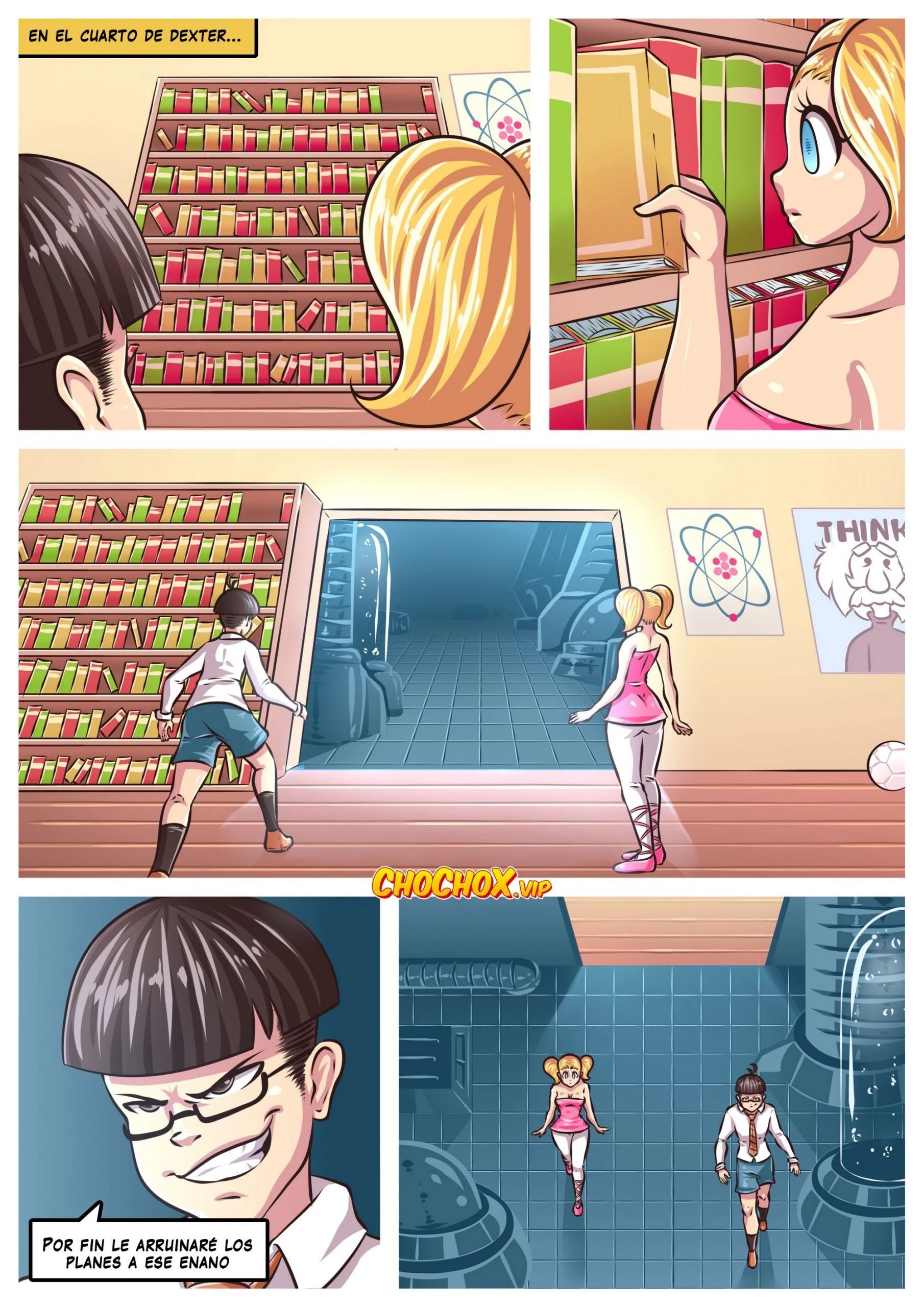 Between Dimensions (Dexter’s Laboratory) [Crock Comix] 1 . Between Dimensions - SPANISH - Chapter 1 (Dexter’s Laboratory) [Crock Comix] – page 7