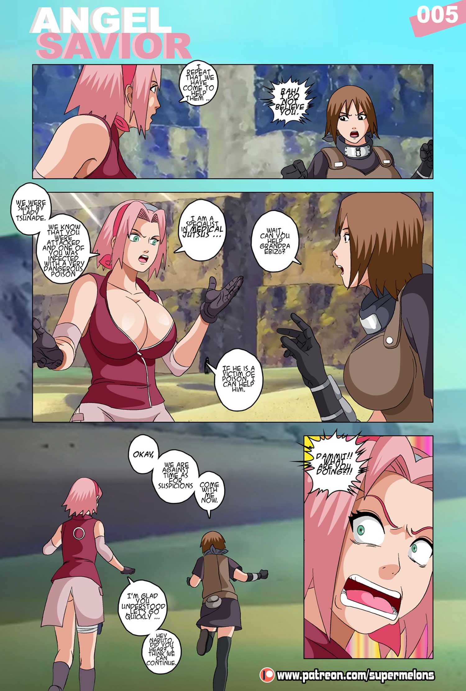 Angel Savior (Naruto) [Super Melons] 1 . Angel Savior - Chapter 1 (Naruto) [Super Melons] – page 7