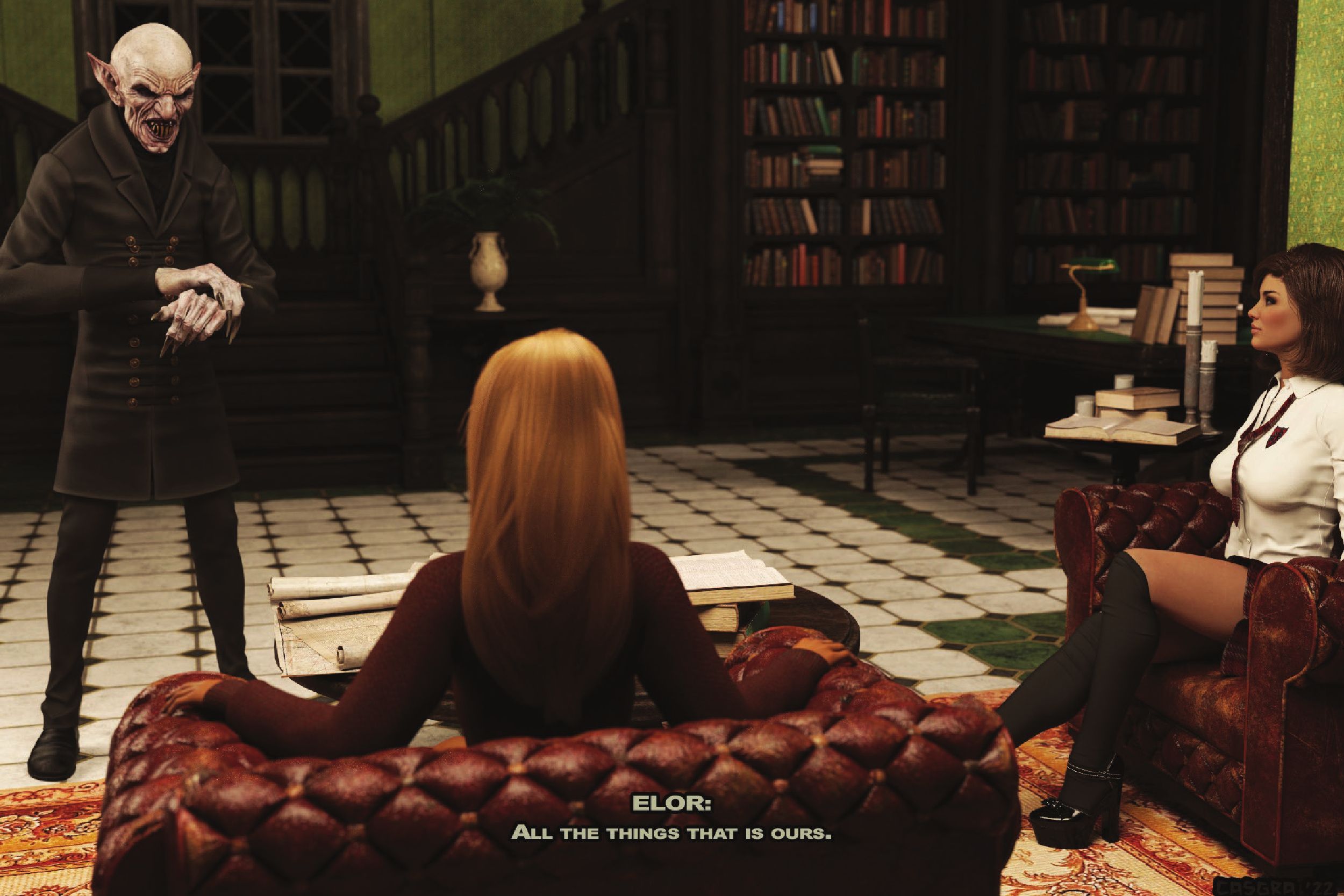 Elor Dophner – The Librarian [Casgra] 1 . Elor Dophner - The Librarian - Chapter 1 [Casgra] – page 29
