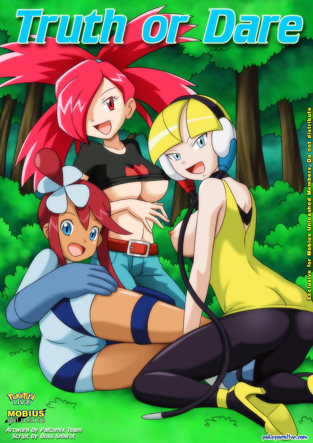 Truth Or Dare (Pokemon) [Palcomix] 1 . Truth Or Dare - Chapter 1 (Pokemon) [Palcomix] – page 1
