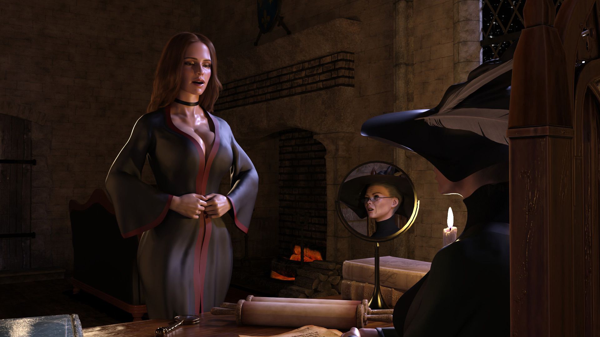 Hermione Granger and the Professor’s Wand (Harry Potter) [Serge3DX] 1.5 . Hermione Granger and the Professor's Wand - Textless - Chapter 1 (Harry Potter) [Serge3DX] – page 5
