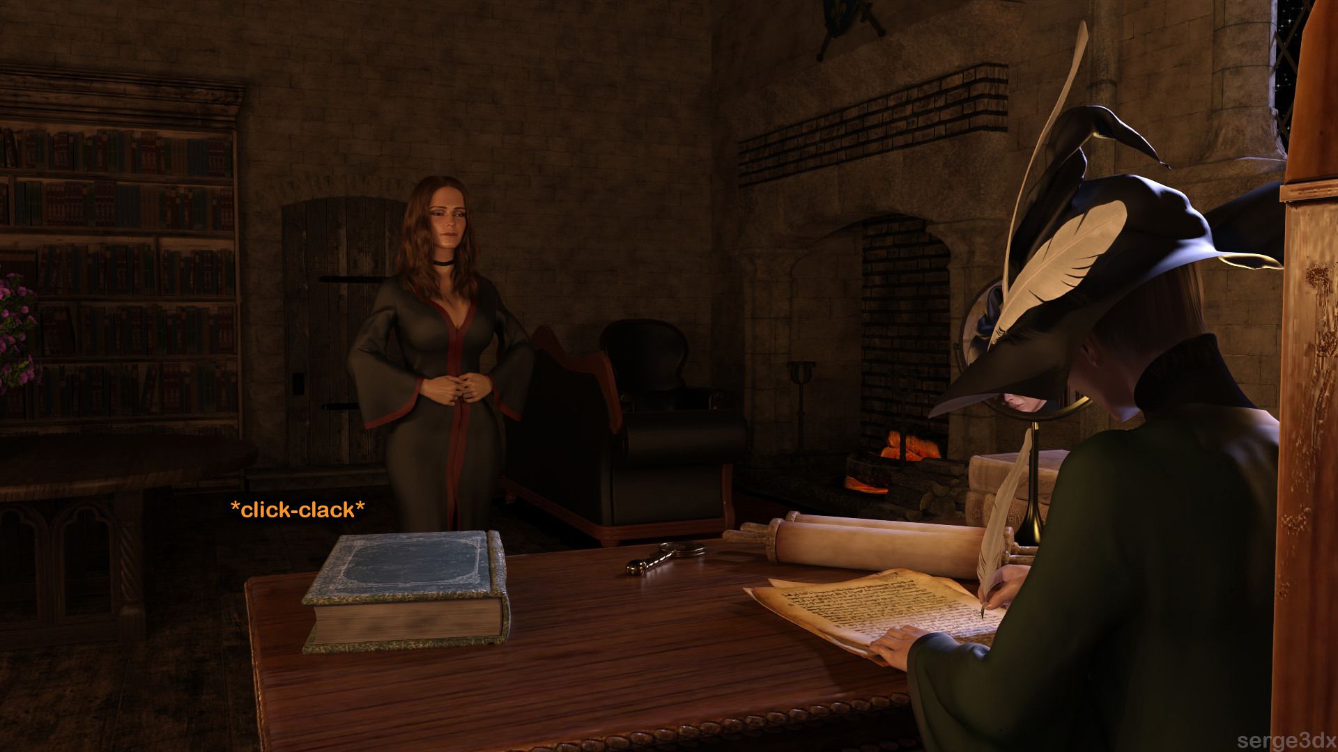 Hermione Granger and the Professor’s Wand (Harry Potter) [Serge3DX] 1 . Hermione Granger and the Professor's Wand - Chapter 1 (Harry Potter) [Serge3DX] – page 6