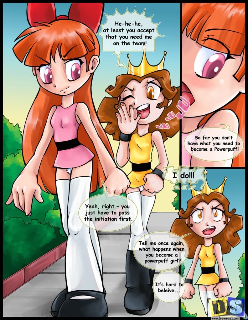 Powerpuff Girls Comic [Drawn-Sex] 1 . Powerpuff Girls Comic - Chapter 1 [Drawn-Sex] – page 1