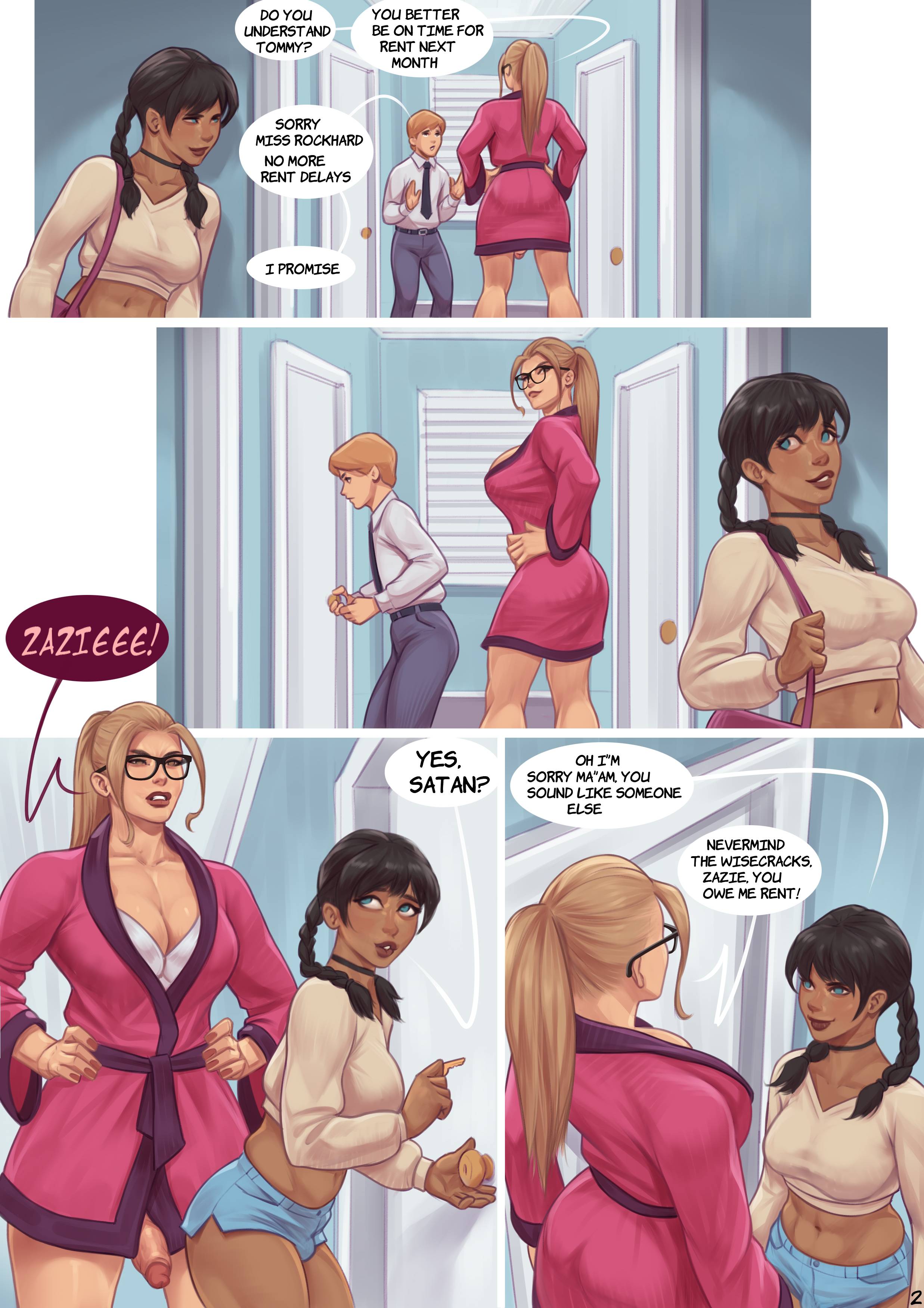 Rent [Rino99] 1.2 . Rent - Futanari - Chapter 1 [Rino99] – page 3