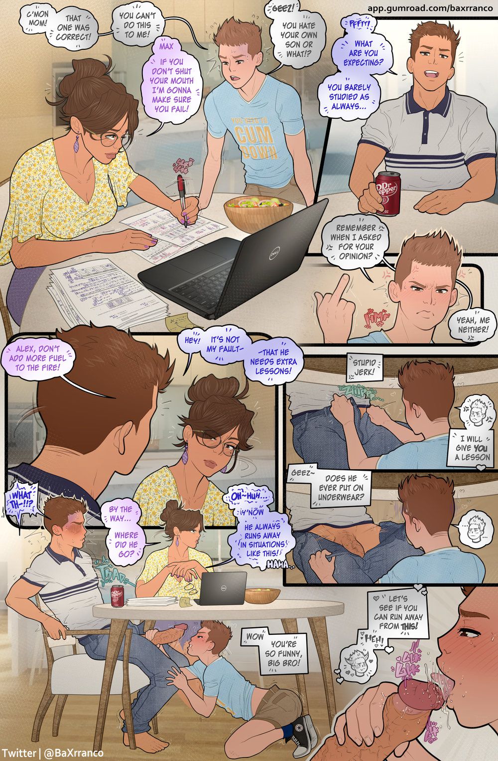 Right Under My Salad [BaXrranco] 1 . Right Under My Salad - Chapter 1 [BaXrranco] – page 1