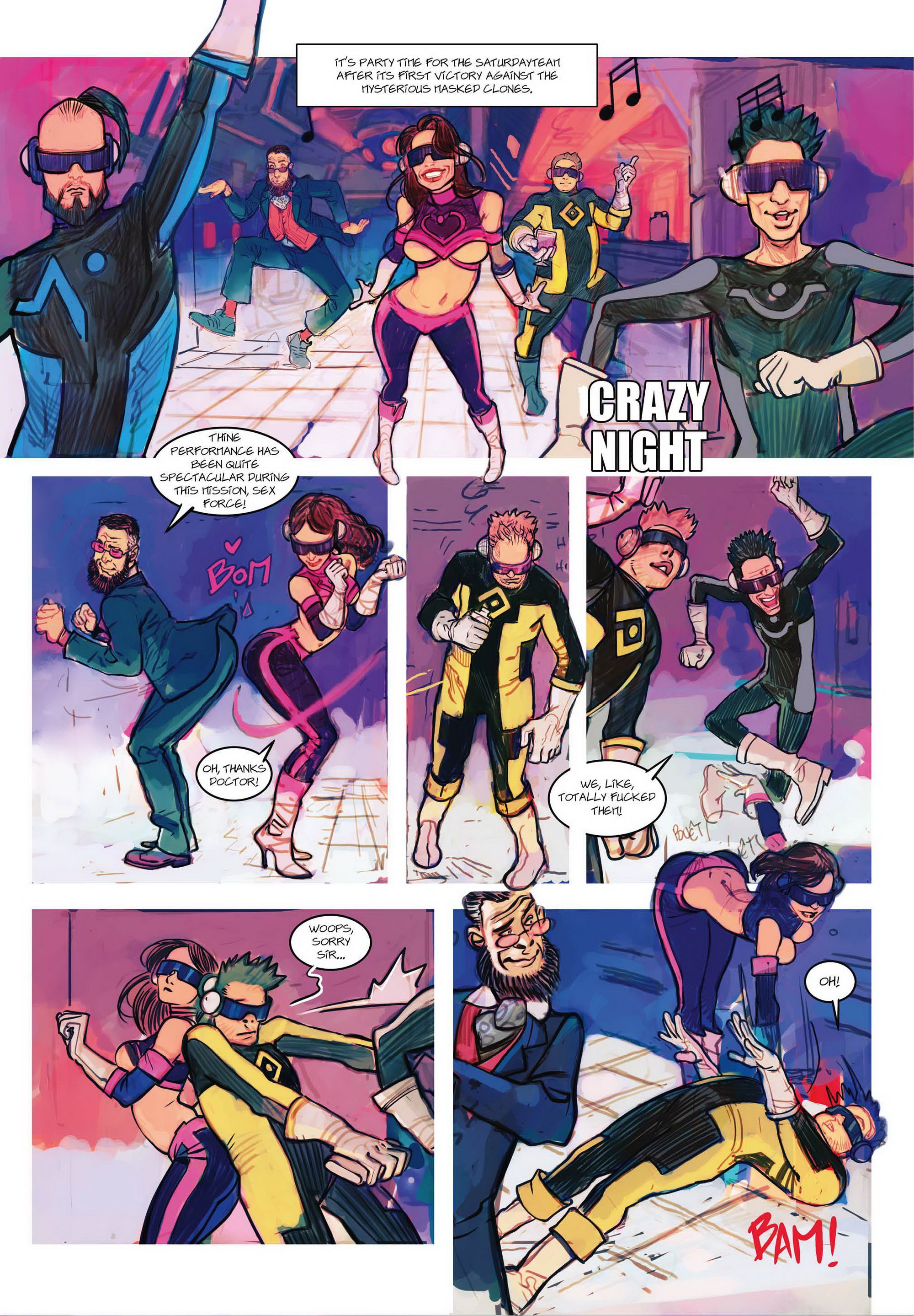 Crazy Night [JJFrenchie] 1 . Crazy Night - Chapter 1 [JJFrenchie] – page 1