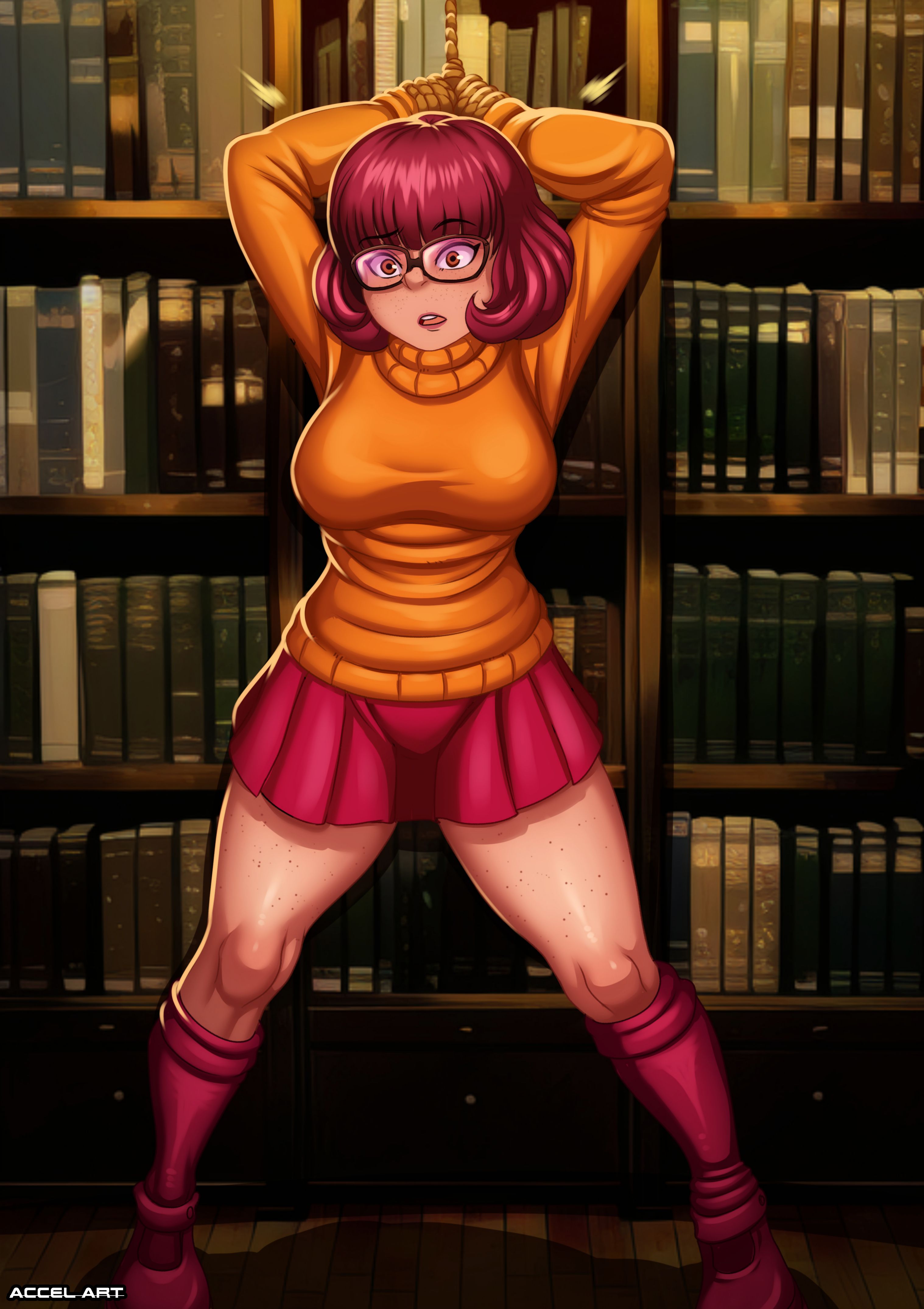 Waifu Metamorphosis (Various) [Accel Art] 1.5 . Waifu Metamorphosis - Velma Dinkley - Textless - (Soccby Doo!) [Accel Art] – page 5