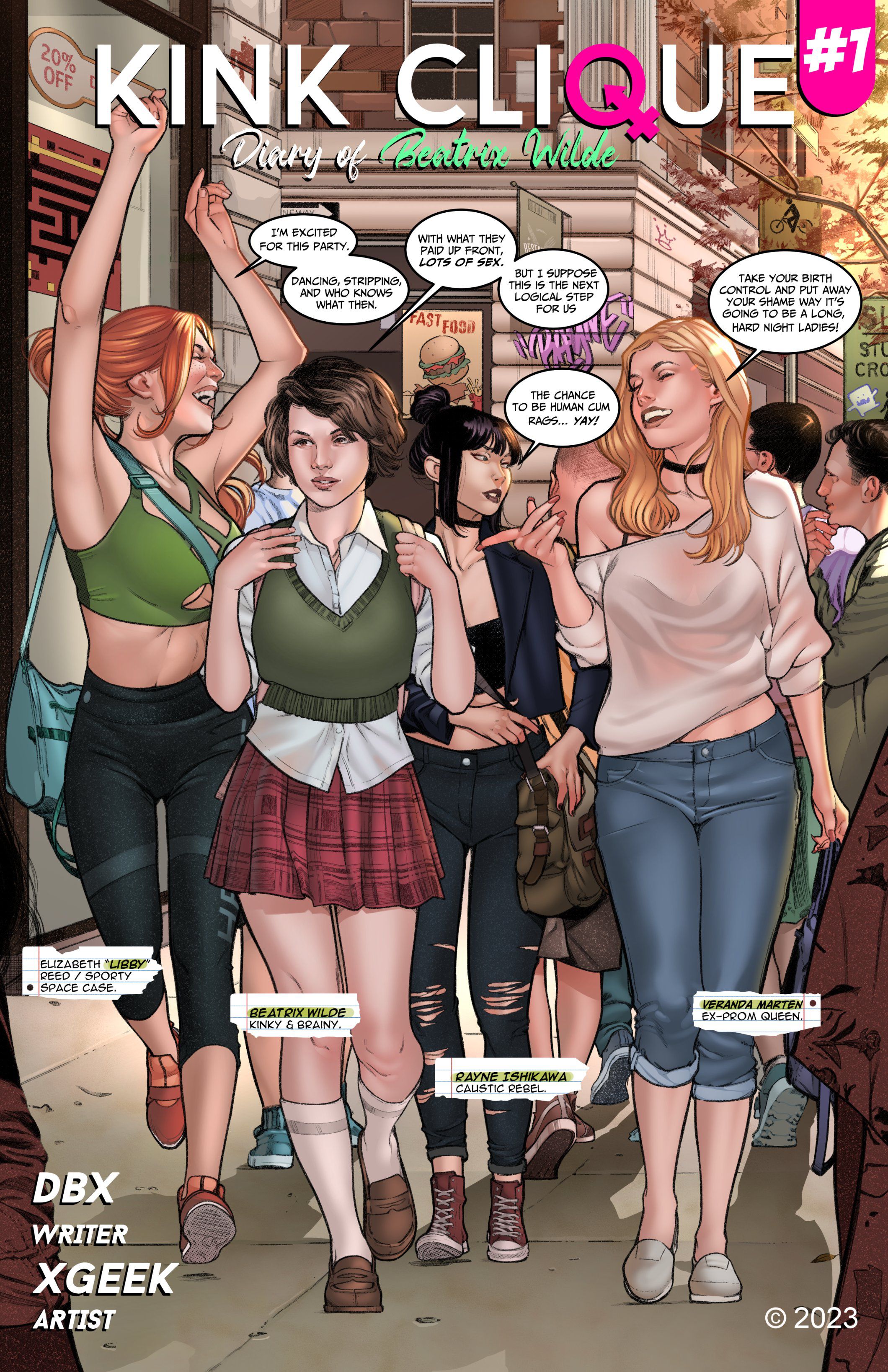 Kink Clique [XGeek] 1 . Kink Clique - Chapter 1 [XGeek] – page 1