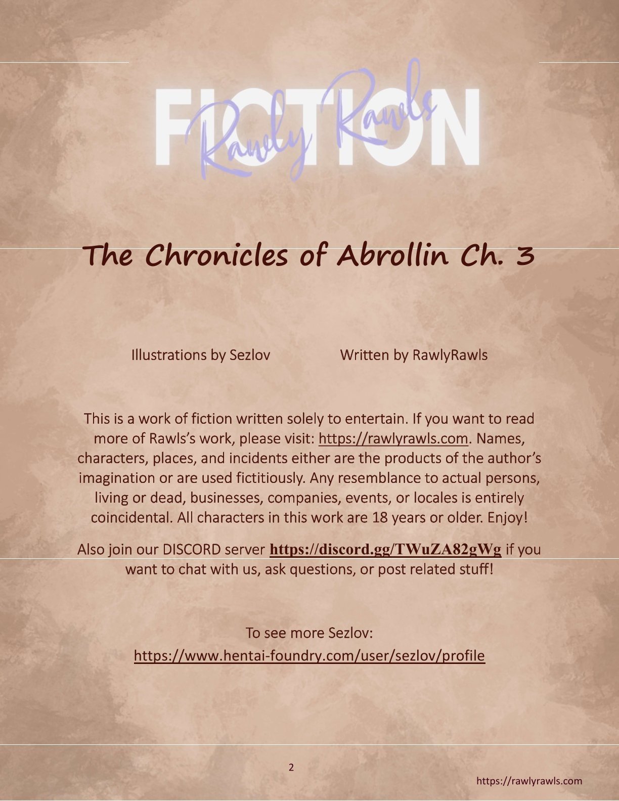 The Chronicles Of Abrollin [Sezlov , RawlyRawls] 3 . The Chronicles Of Abrollin - Chapter 3 [Sezlov , RawlyRawls] – page 2