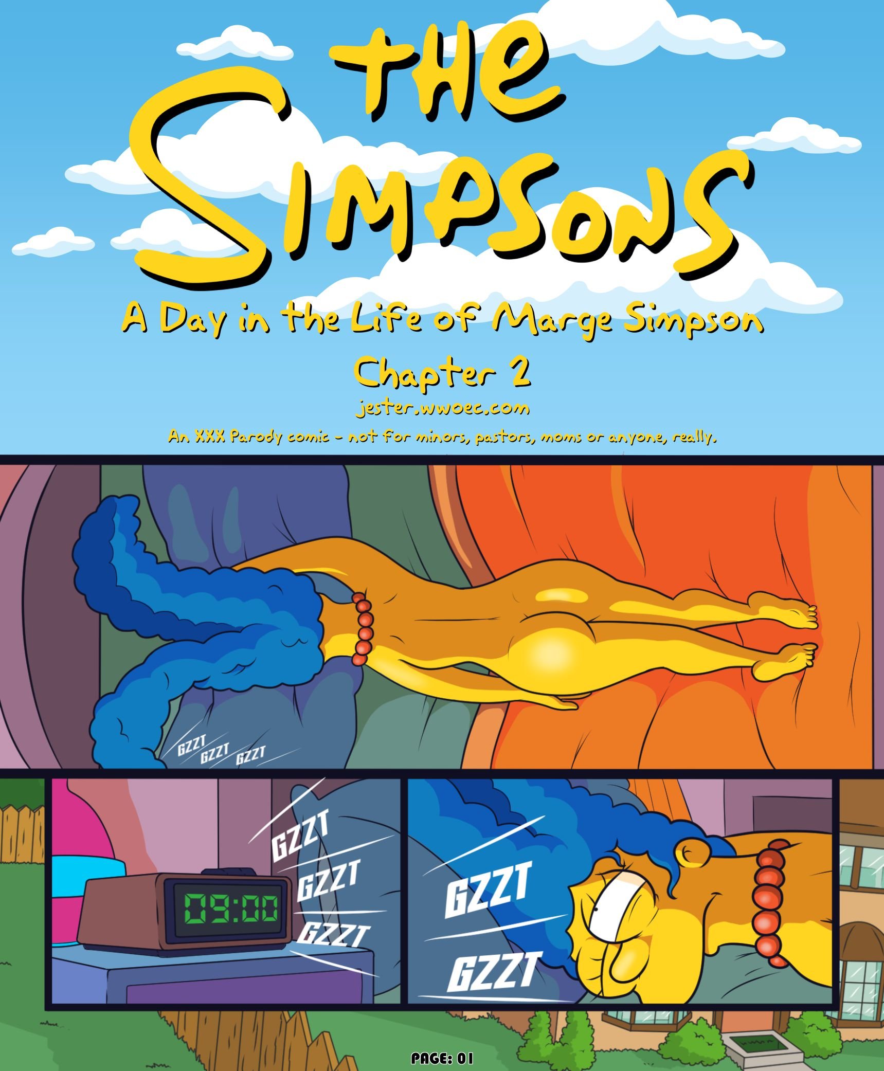 A Day in the Life of Marge (The Simpsons) [Blargsnarf] 2 . A Day in the Life of Marge - Chapter 2 (The Simpsons) [Blargsnarf] – page 1
