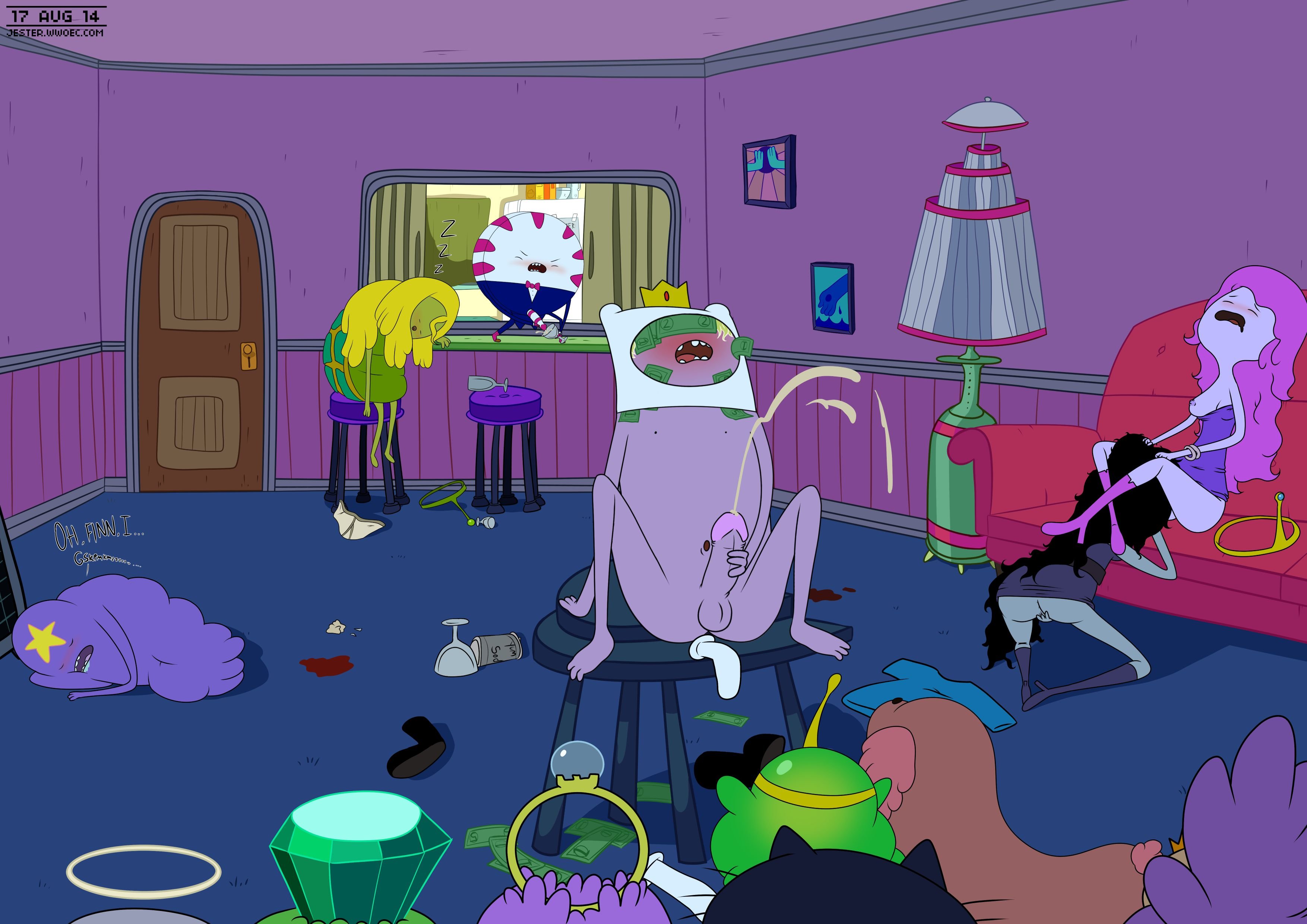 A Peg in a Finn Shaped Hole (Adventure Time) [Blargsnarf] 0 . Finn the Stripper Boy - (Adventure Time) [Blargsnarf] – page 7