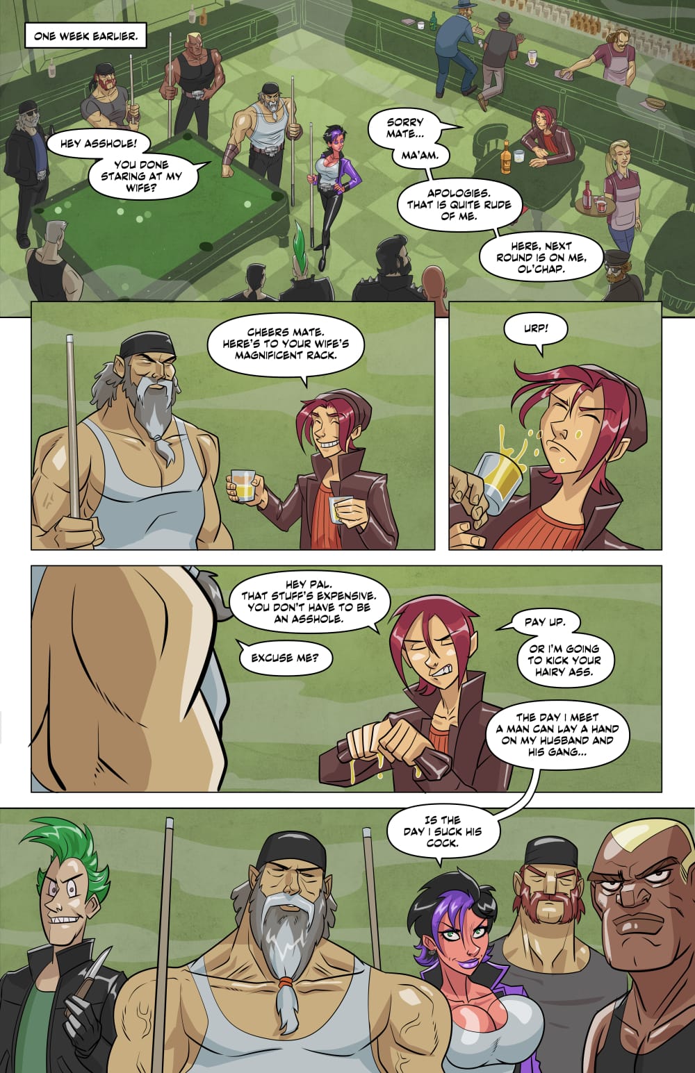 Marie [John North | TYFComics] 2.3 . Marie - Chapter 2 - Part 3 [John North | TYFComics] – page 1
