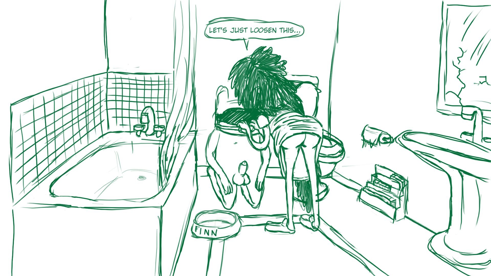 Toilet (Adventure Time) [Blargsnarf] 1 . Toilet - Chapter 1 (Adventure Time) [Blargsnarf] – page 6