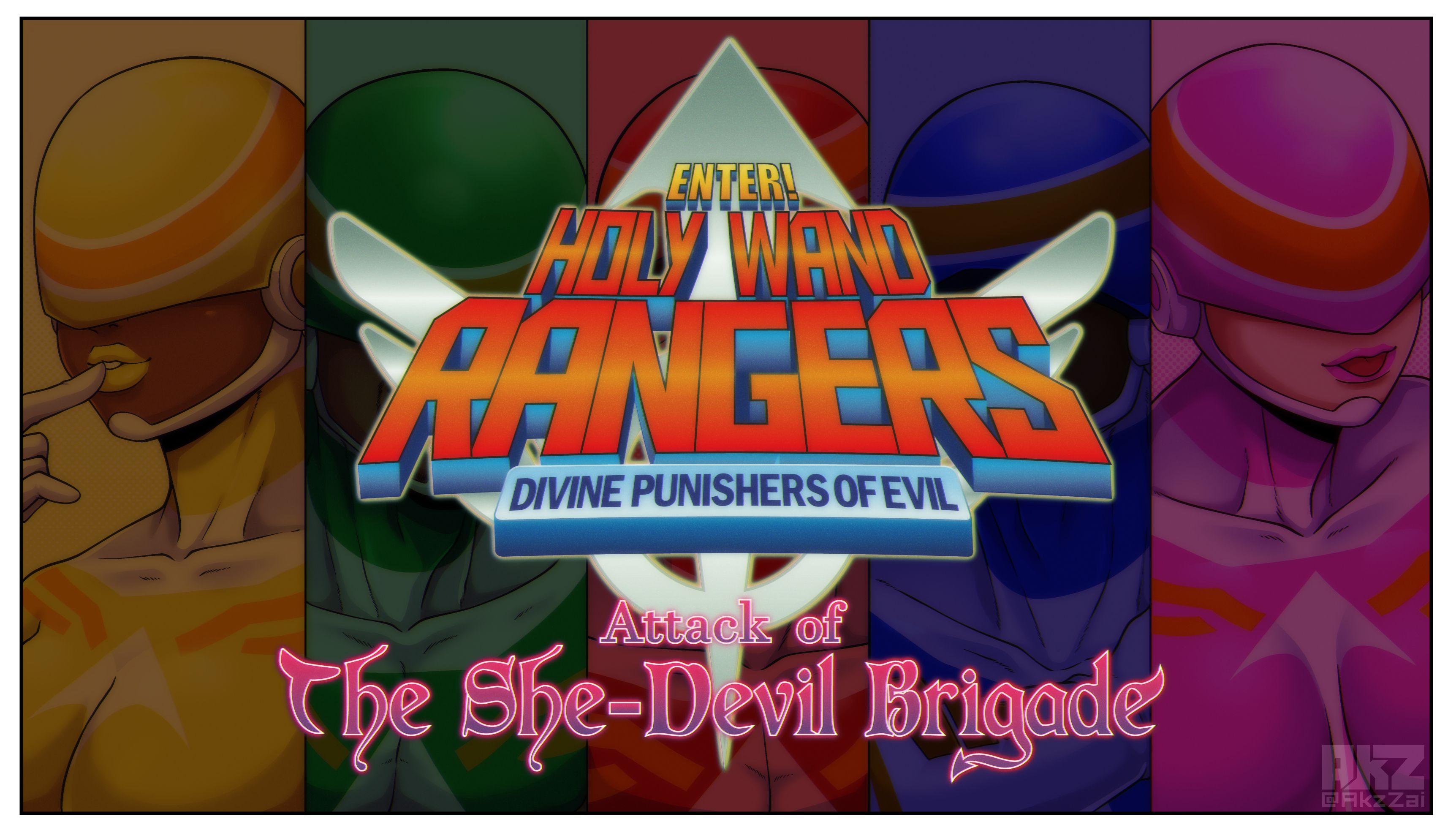 Enter! Holy Wand Rangers [AKaZlime] 1 . Enter! Holy Wand Rangers - Chapter 1 [AKaZlime] – page 2
