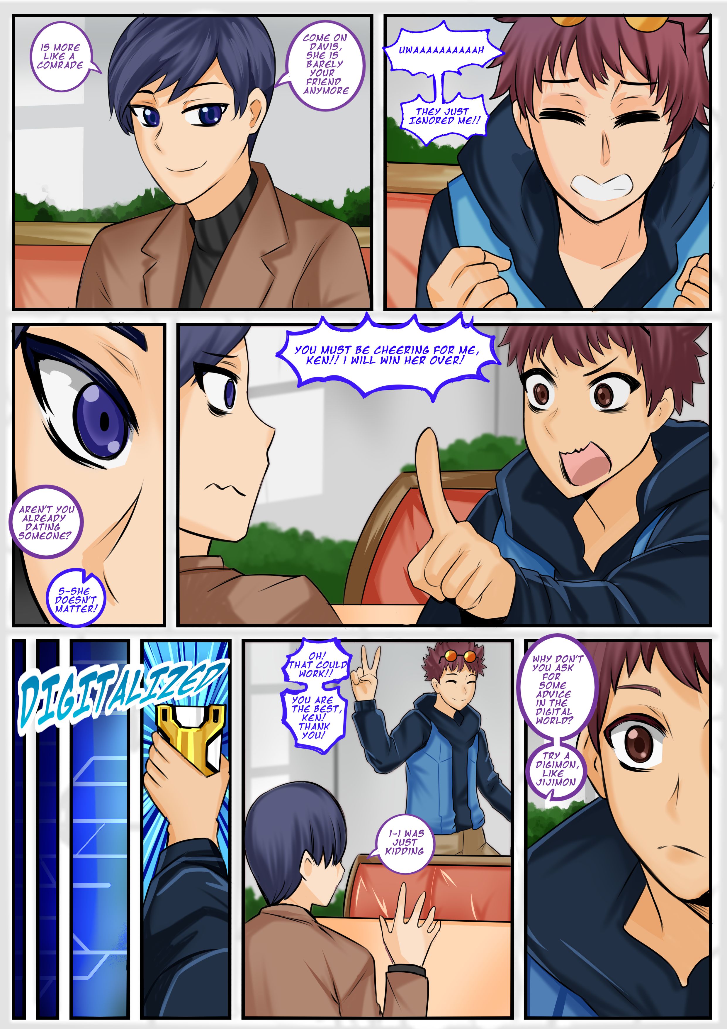 Angewom-on-line! (Digimon) [TSFSingularity] 1 . Angewom-on-line! - Chapter 1 (Digimon) [TSFSingularity] – page 3