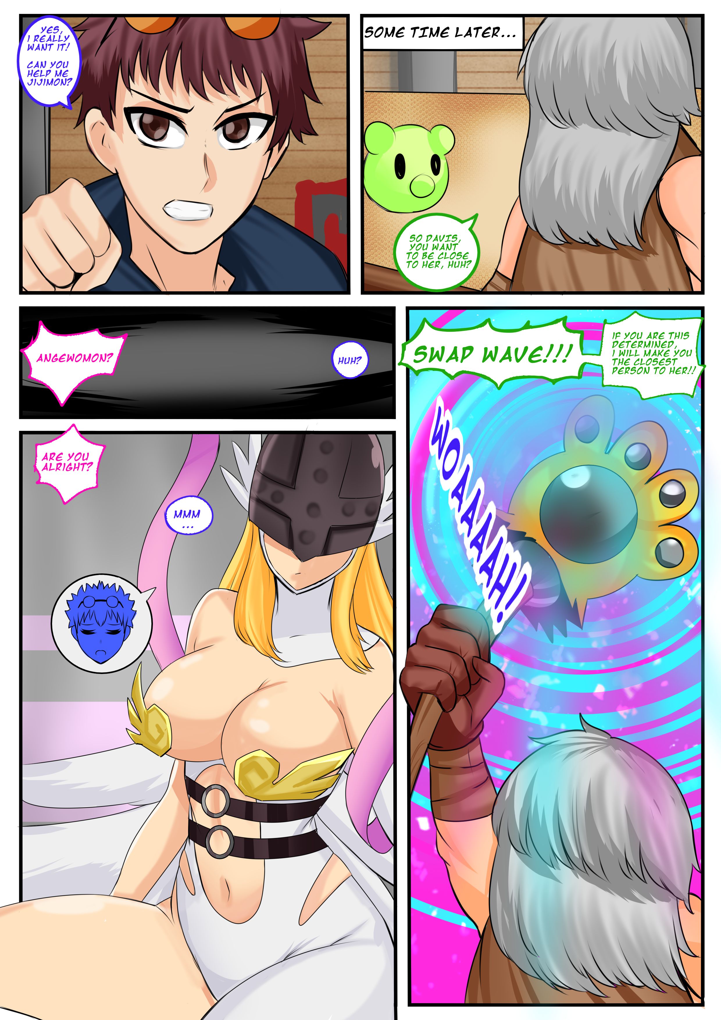 Angewom-on-line! (Digimon) [TSFSingularity] 1 . Angewom-on-line! - Chapter 1 (Digimon) [TSFSingularity] – page 4