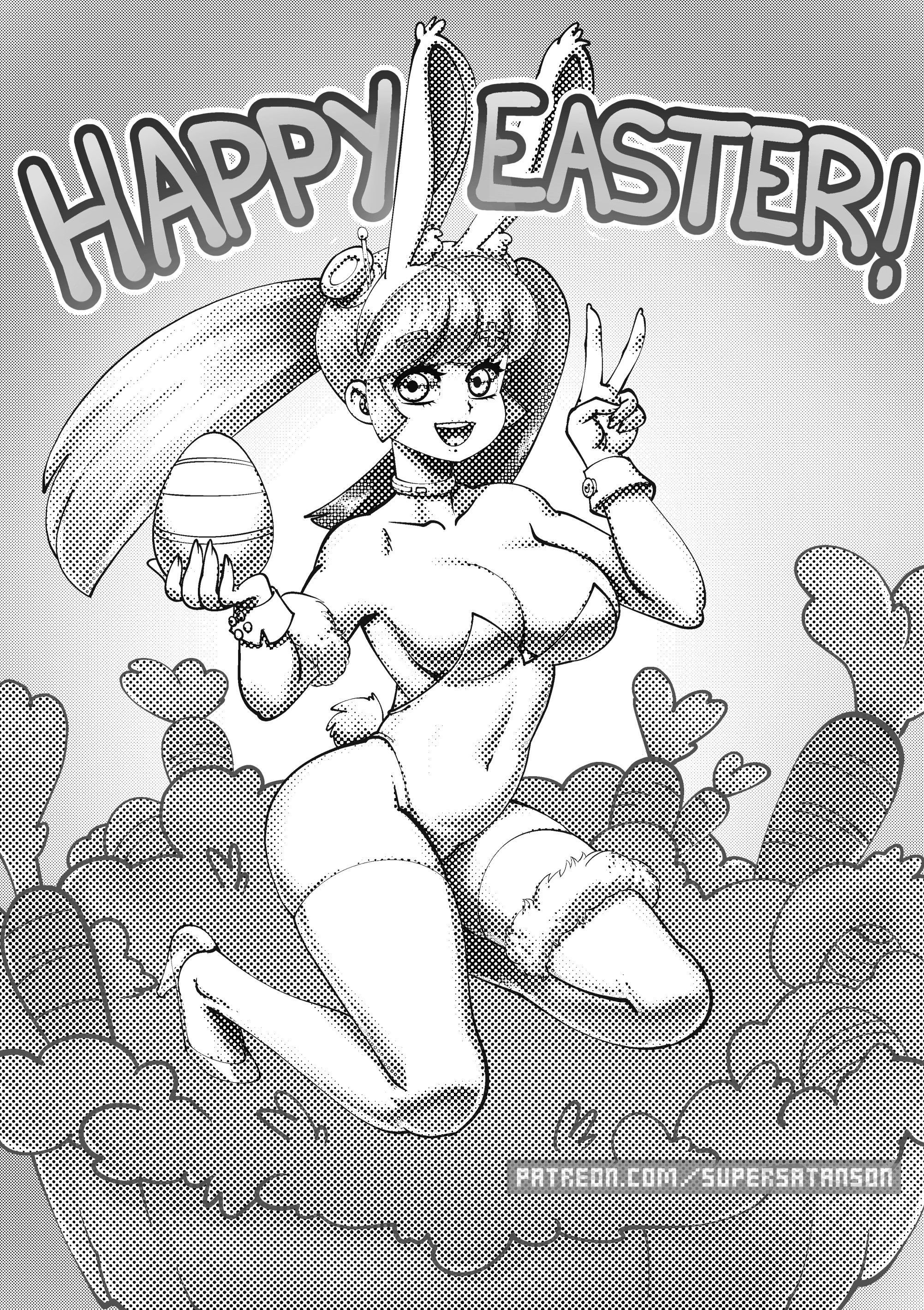Swicchan Happy Easter! [SuperSatanSon] 1.5 . Swicchan Happy Easter! - Textless - Chapter 1 [SuperSatanSon] – page 3