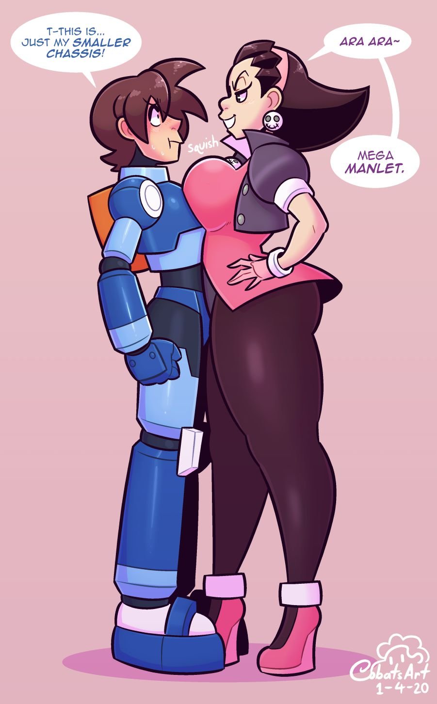 Tron Bonne and Mega-Dweeb (Mega Man Legends) [Cobatsart] Tron Bonne and Mega-Dweeb - (Mega Man Legends) [Cobatsart] – page 4