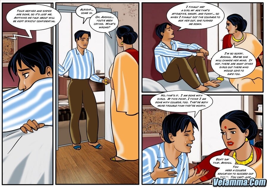 Velamma [Velamma] 26 . Velamma - Chapter 26 - Good Influences [Velamma] – page 10