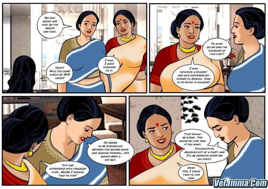 Velamma [Velamma] 26 . Velamma - Chapter 26 - Good Influences [Velamma] – page 8