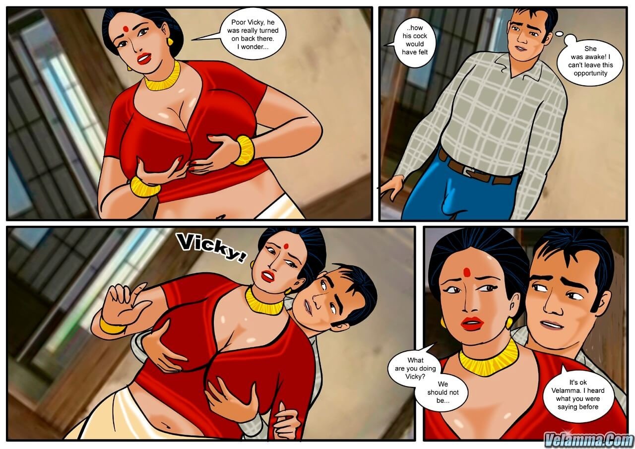 Velamma [Velamma] 13 . Velamma - Chapter 13 - In The Middle Of A Journey... [Velamma] – page 14