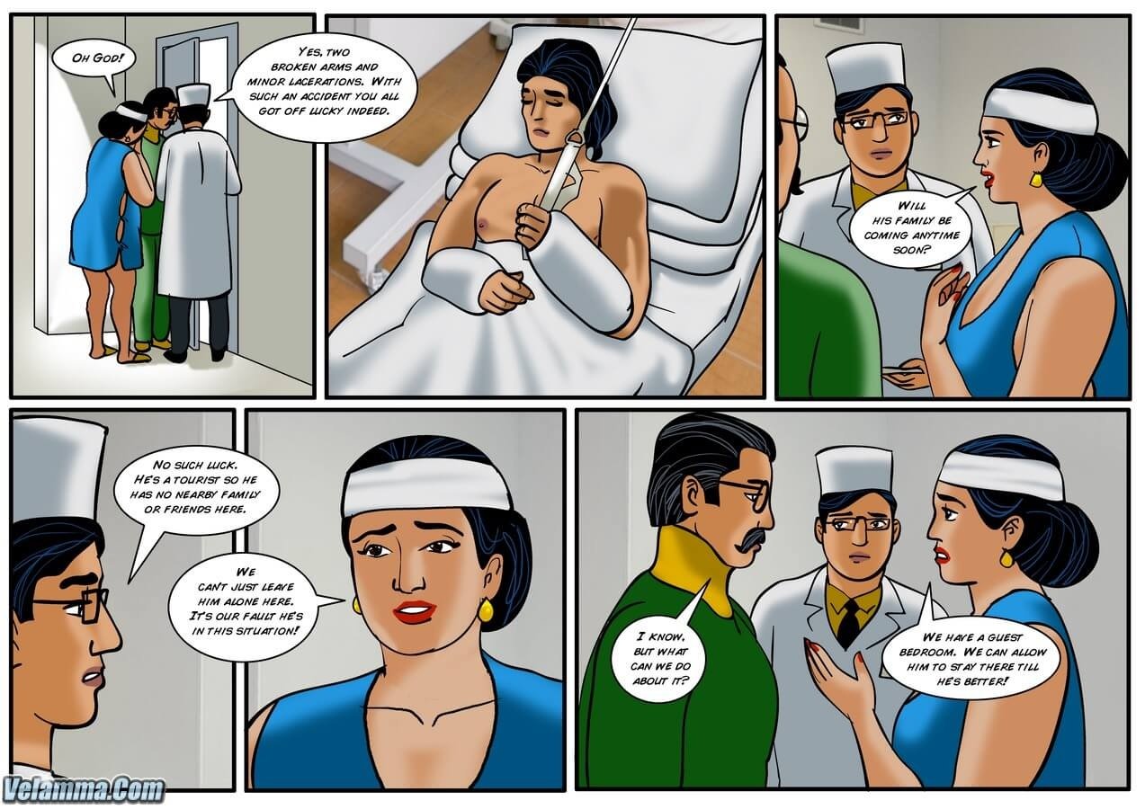 Velamma [Velamma] 35 . Velamma - Chapter 35 - The Accident [Velamma] – page 10