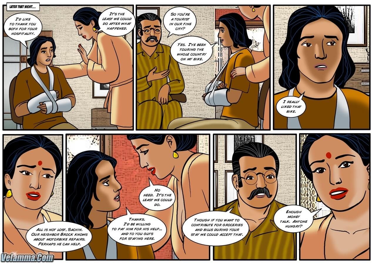 Velamma [Velamma] 35 . Velamma - Chapter 35 - The Accident [Velamma] – page 12