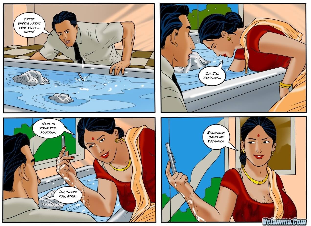 Velamma [Velamma] 48 . Velamma - Chapter 48 - Dirty Laundry [Velamma] – page 12