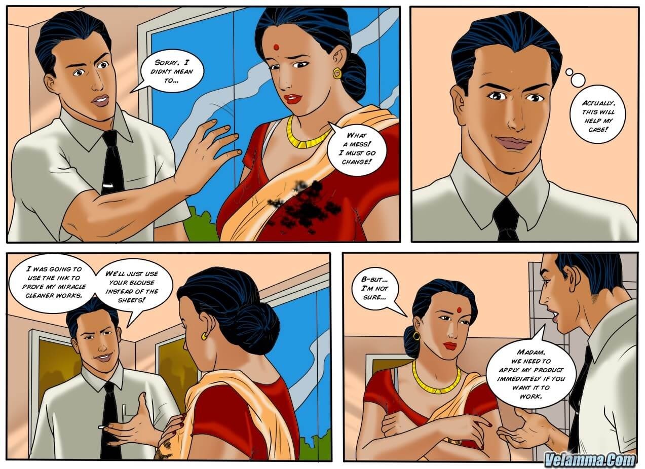 Velamma [Velamma] 48 . Velamma - Chapter 48 - Dirty Laundry [Velamma] – page 14