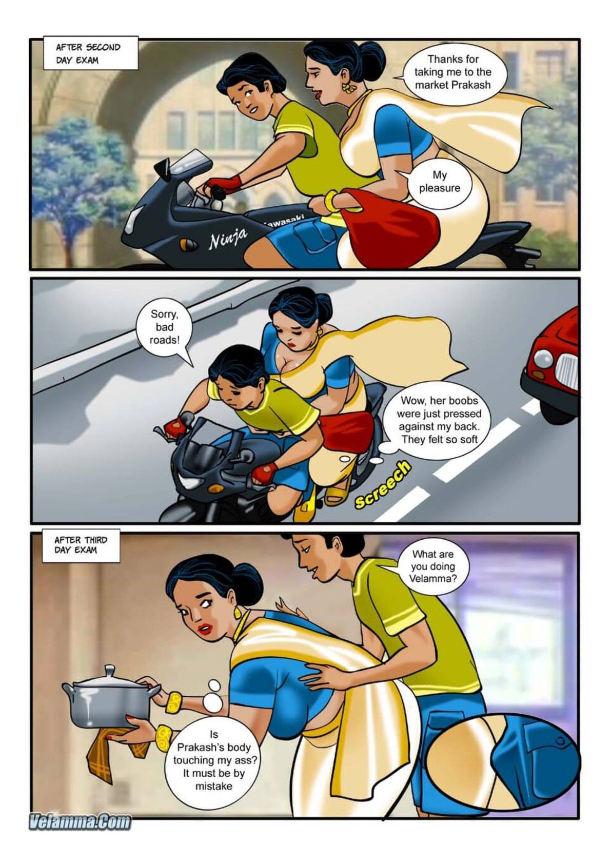 Velamma [Velamma] 1 . Velamma - Chapter 1 - The Beginning [Velamma] – page 12