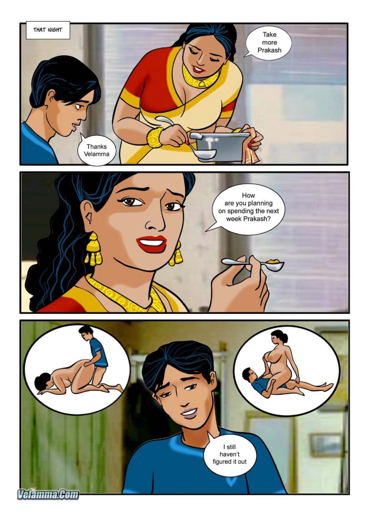 Velamma [Velamma] 1 . Velamma - Chapter 1 - The Beginning [Velamma] – page 14