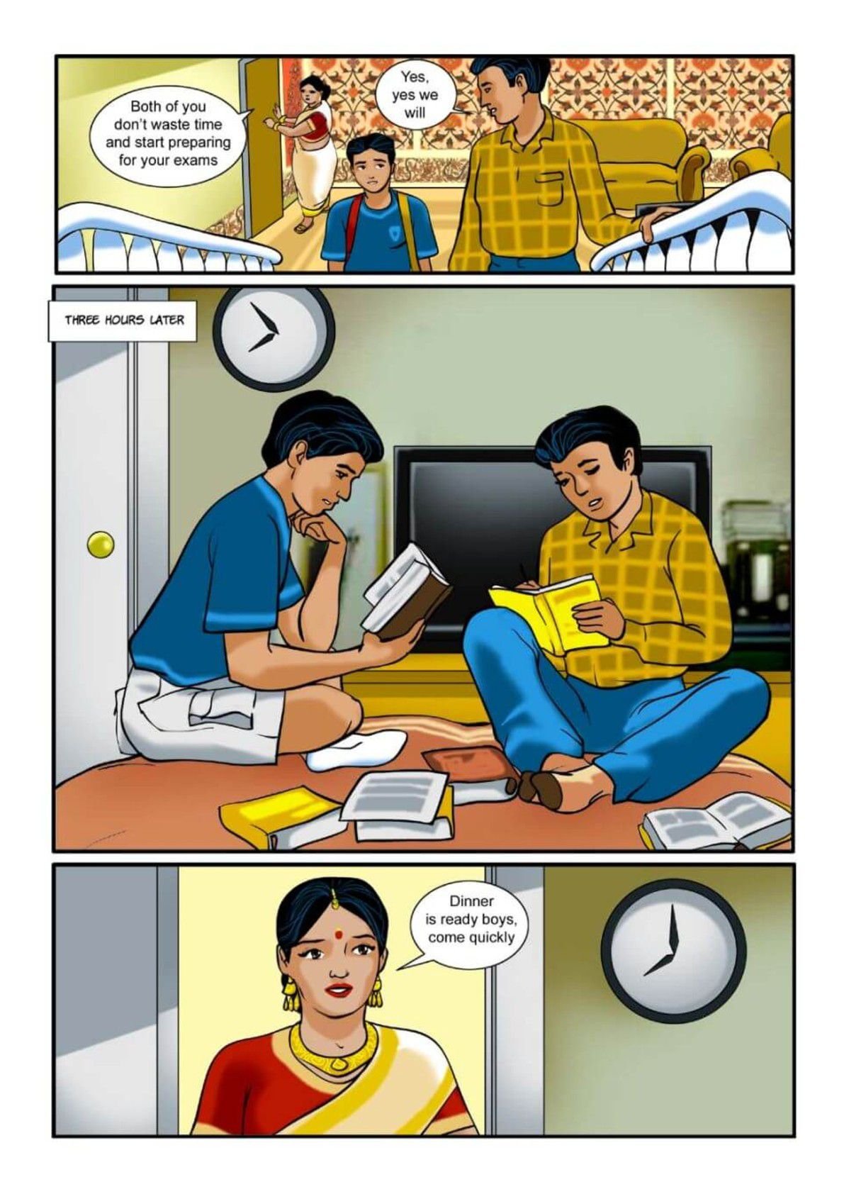 Velamma [Velamma] 1 . Velamma - Chapter 1 - The Beginning [Velamma] – page 6