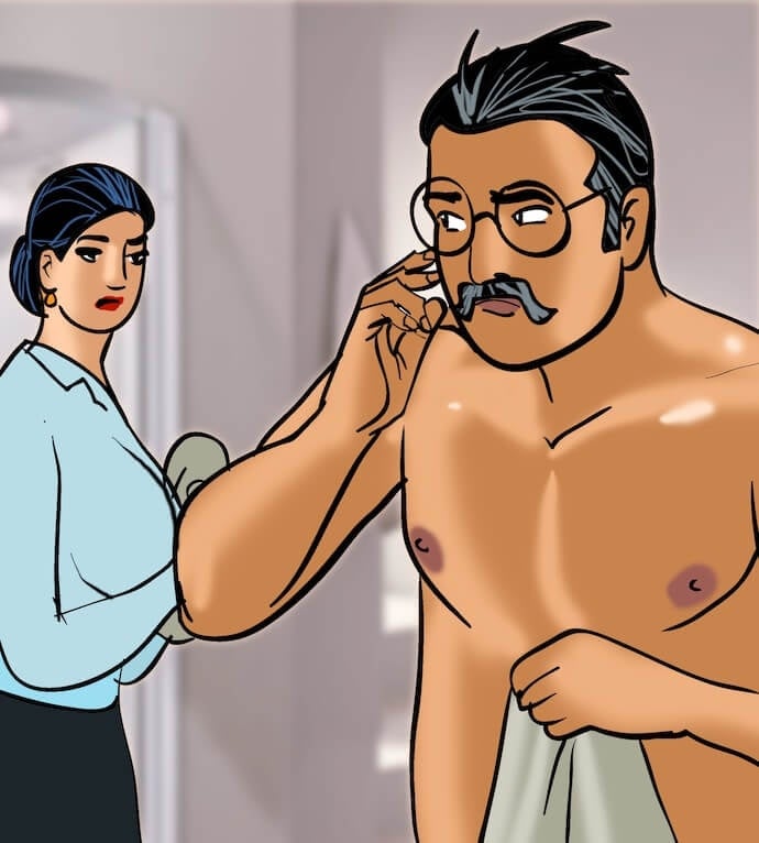 Velamma [Velamma] 83 . Velamma - Chapter 83 - Spa Day [Velamma] – page 55